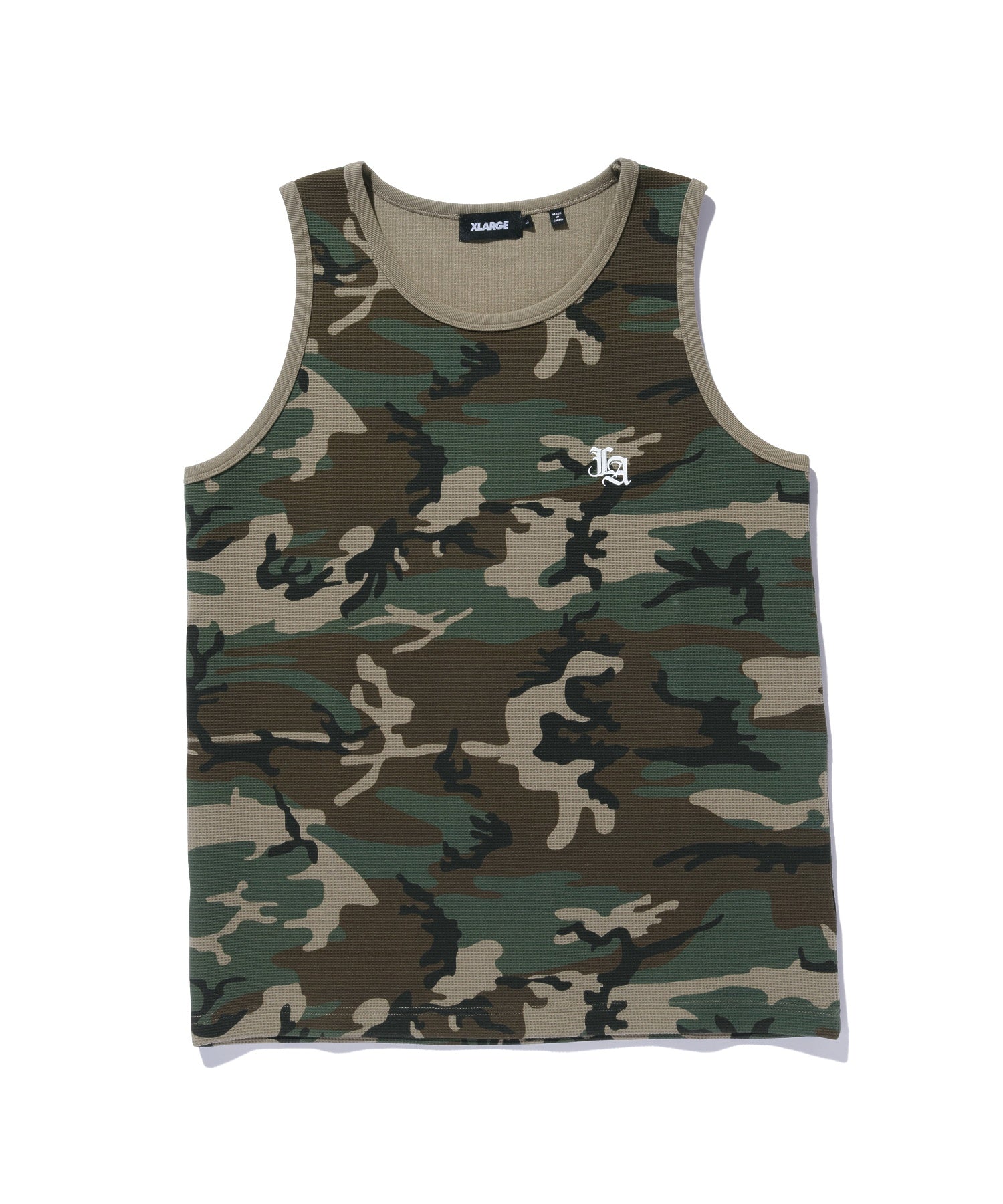 OLD ENGLISH WAFFLE TANK TOP