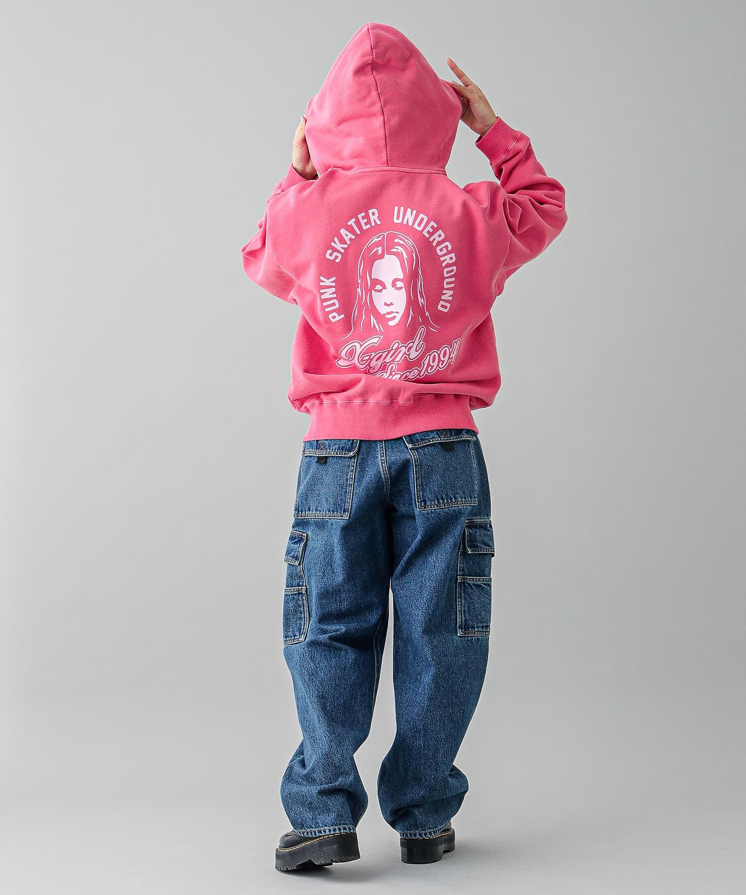 FACE WIDE CARGO PANTS X-girl