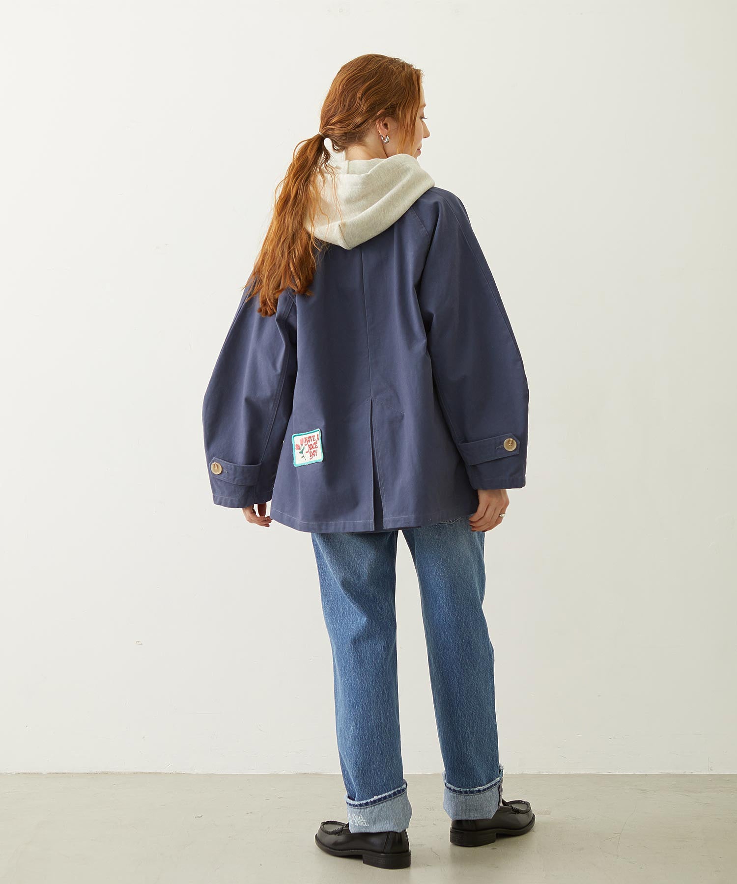 PATCH HOODED JACKET
