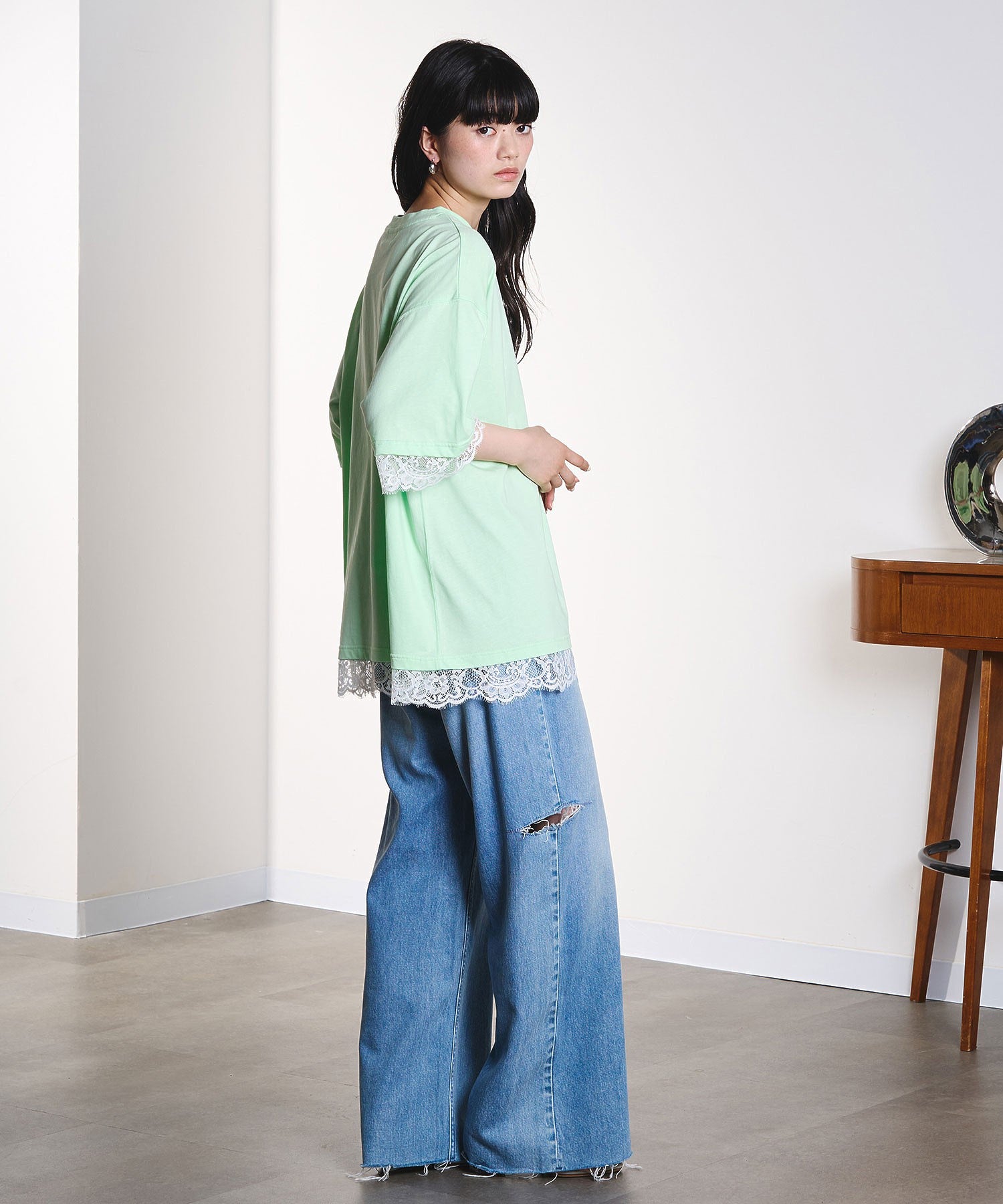 model:163cm 着用サイズ:ONE SIZE