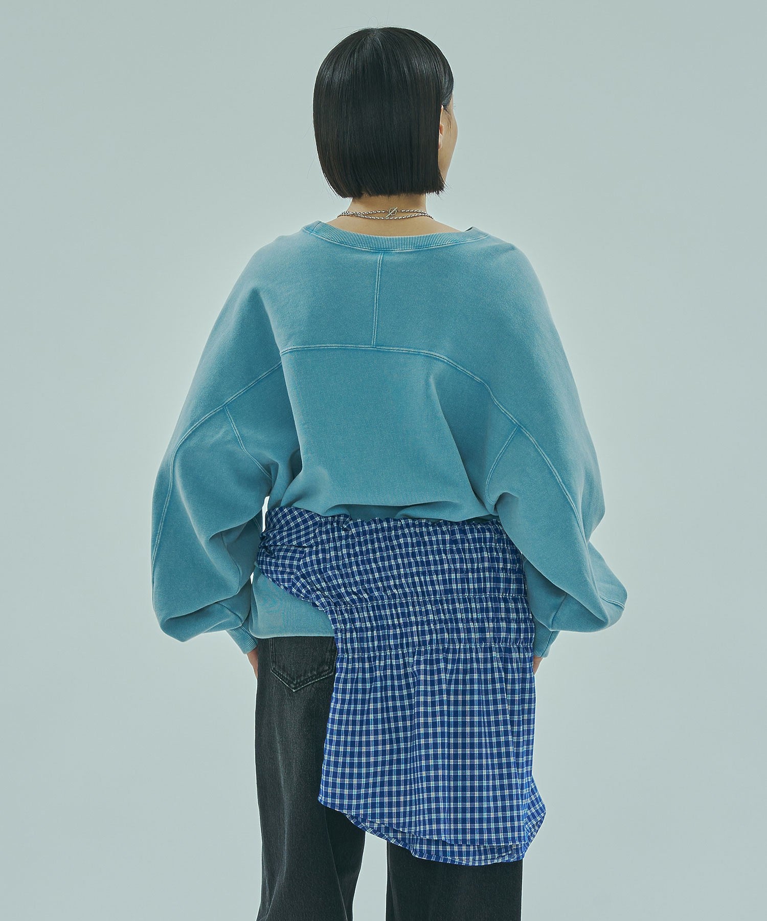 【Champion別注】ROSE BUD×Champion HEAVY WASH SWEAT