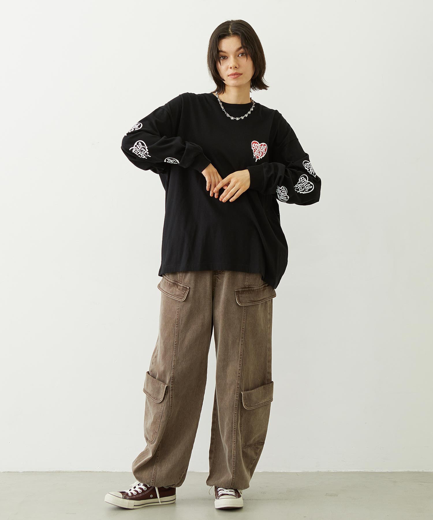 MELTY HEART WIDE L/S TEE