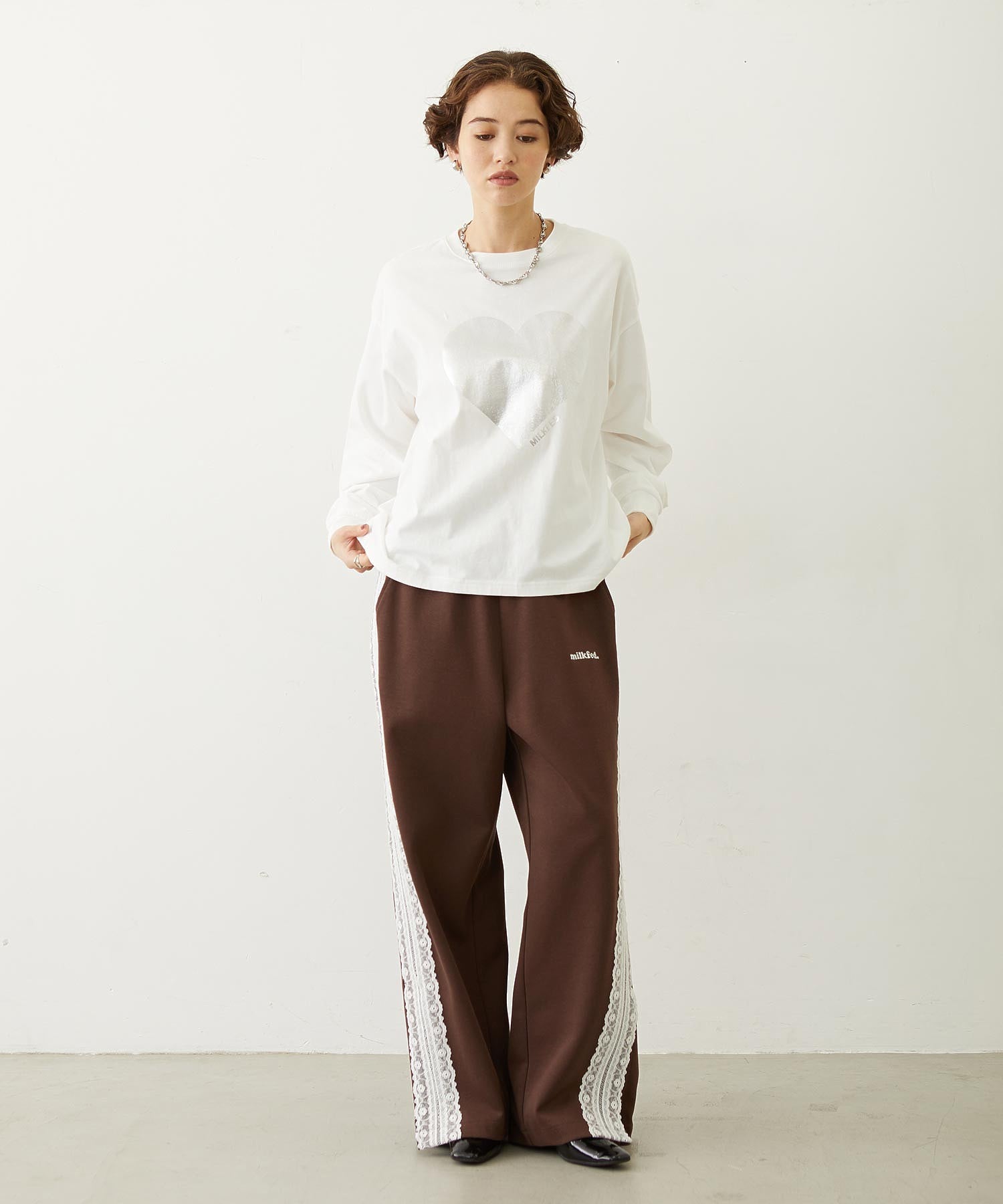 LACE LINE PANTS