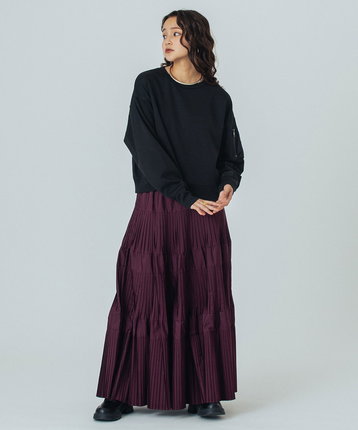 model:160cm 着用サイズ:ONE SIZE