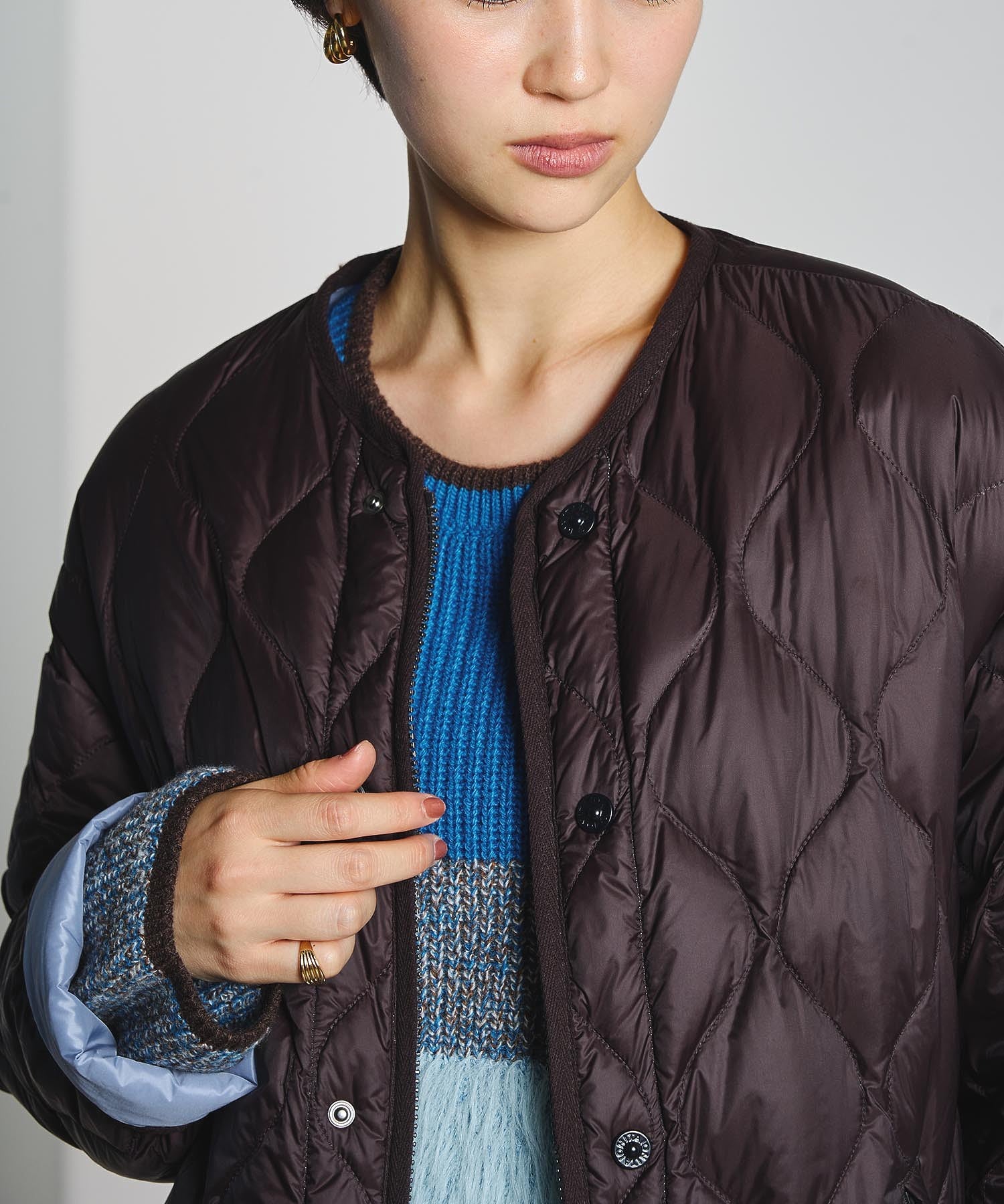 【ROSE BUD別注】TAION/REVERSIBLE DOWN JKT