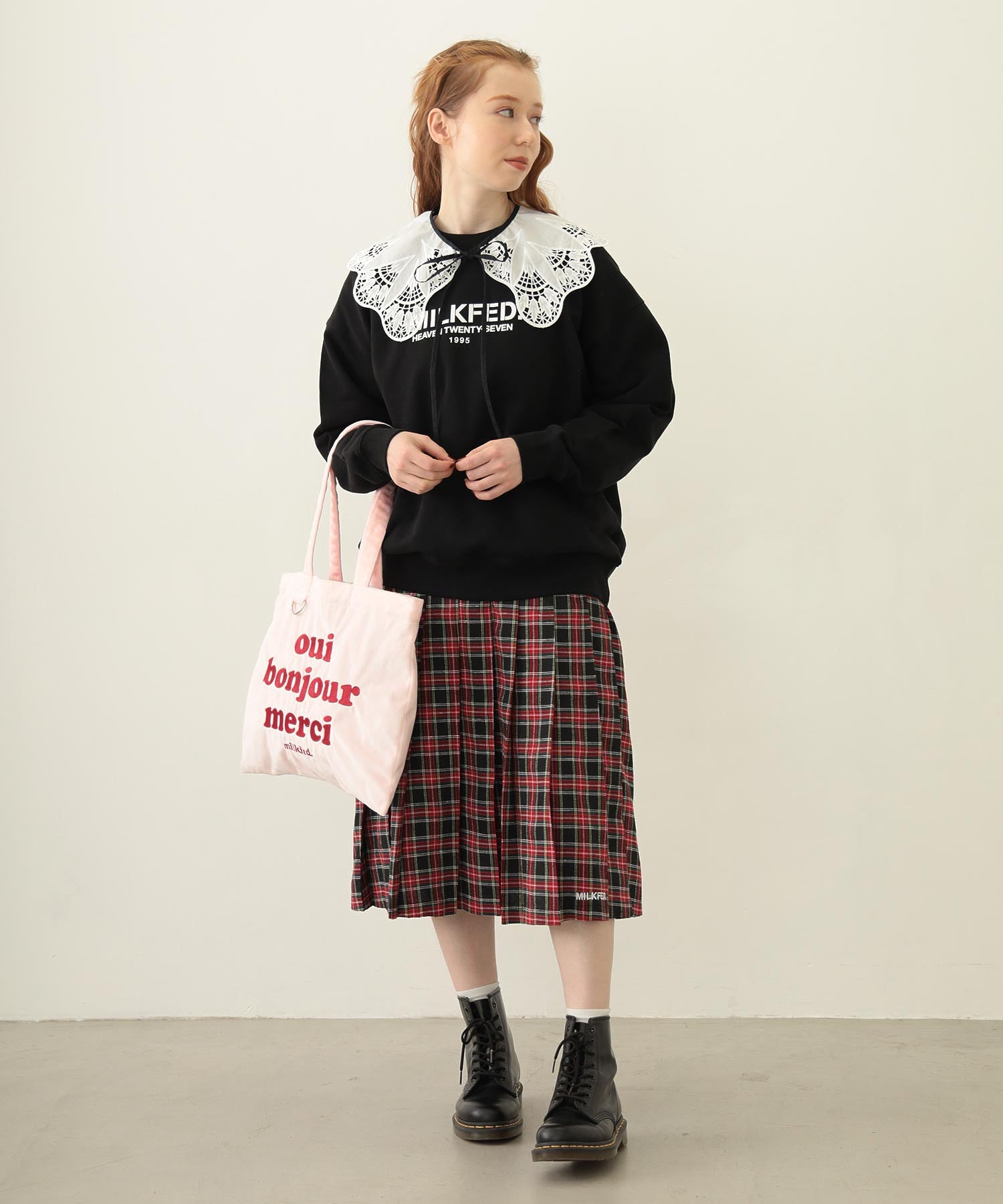 MULTI RUFFLE COLLAR BLOUSE