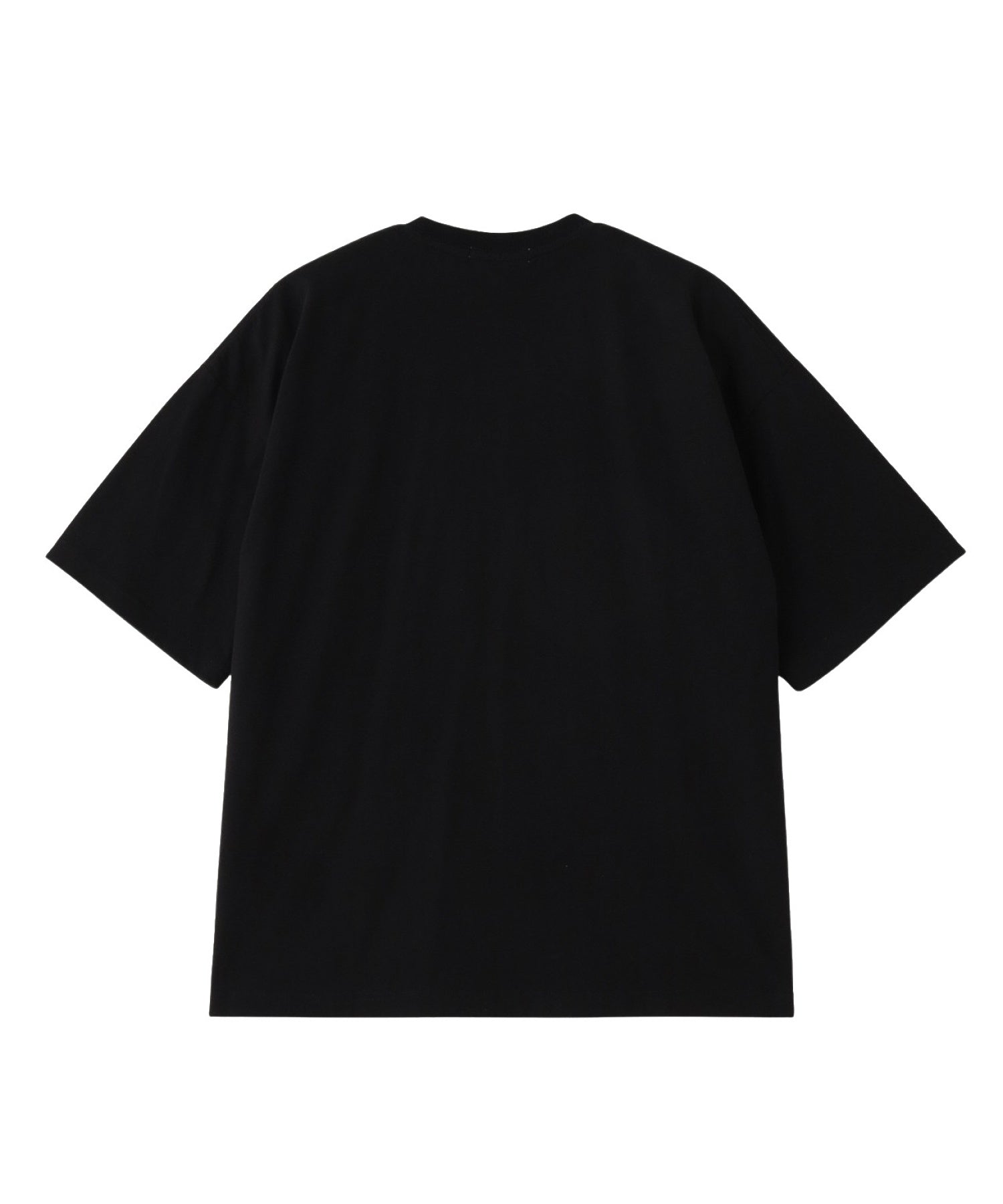 CUT OUT LOGO GINGHAM WIDE S/S TEE
