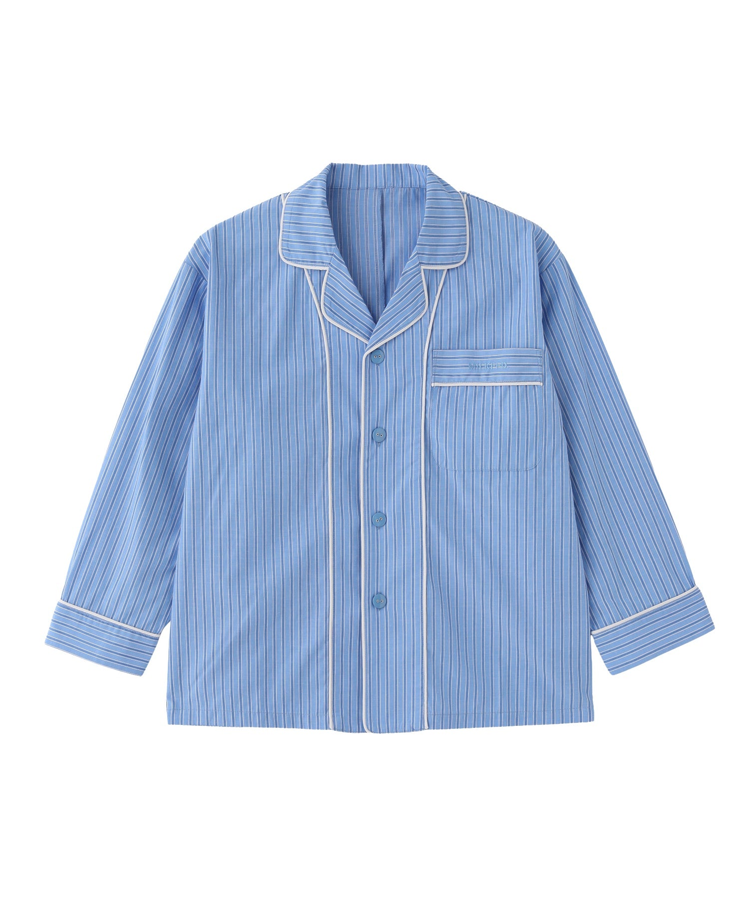 STRIPED PAJAMA SHIRT