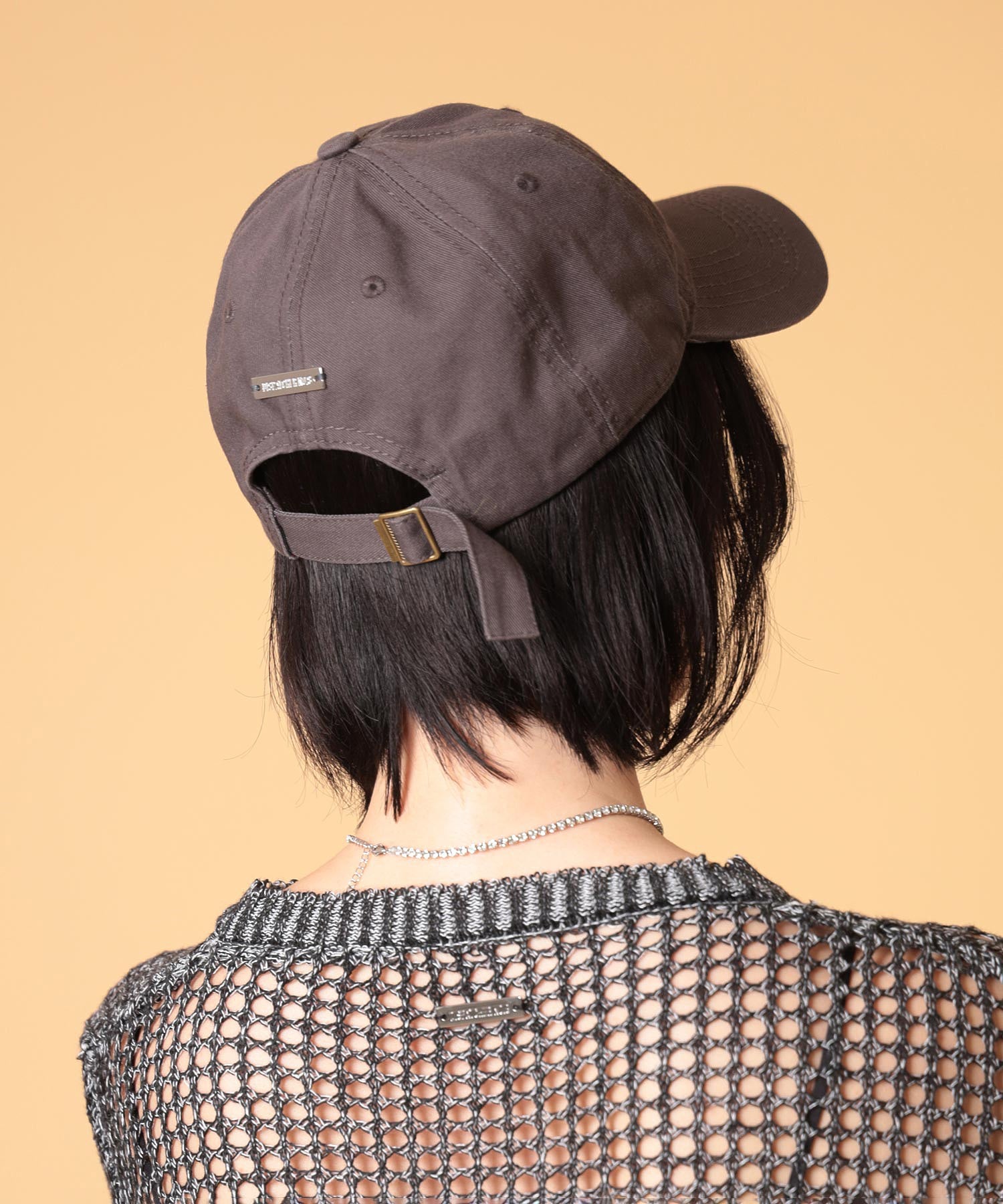 ワンポイントシシュウCAP