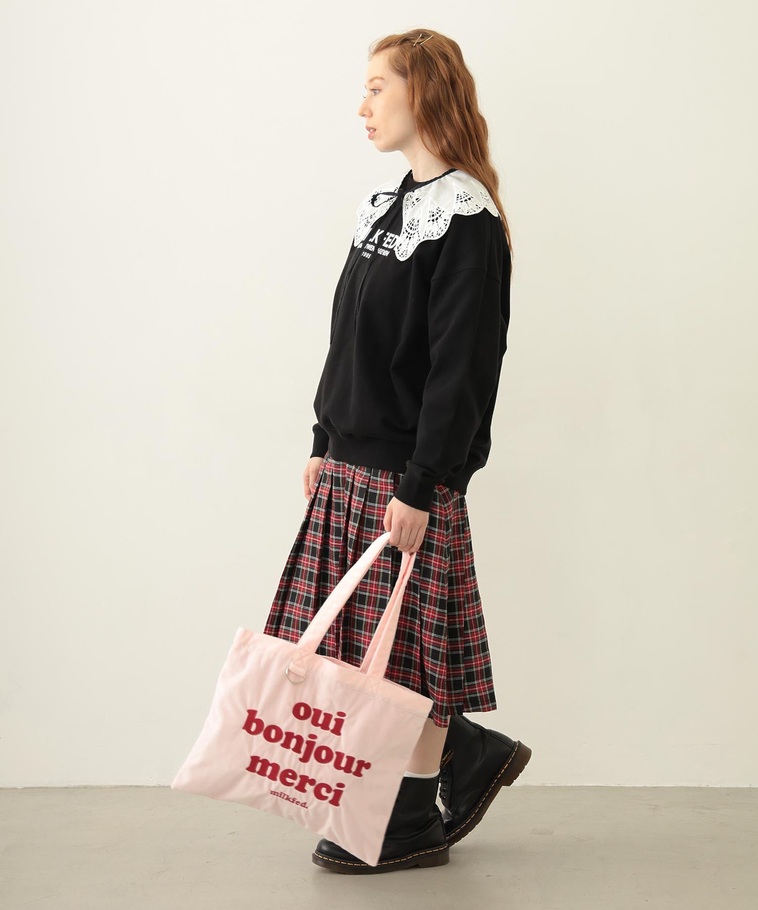 LOGO FLUFFY BAG