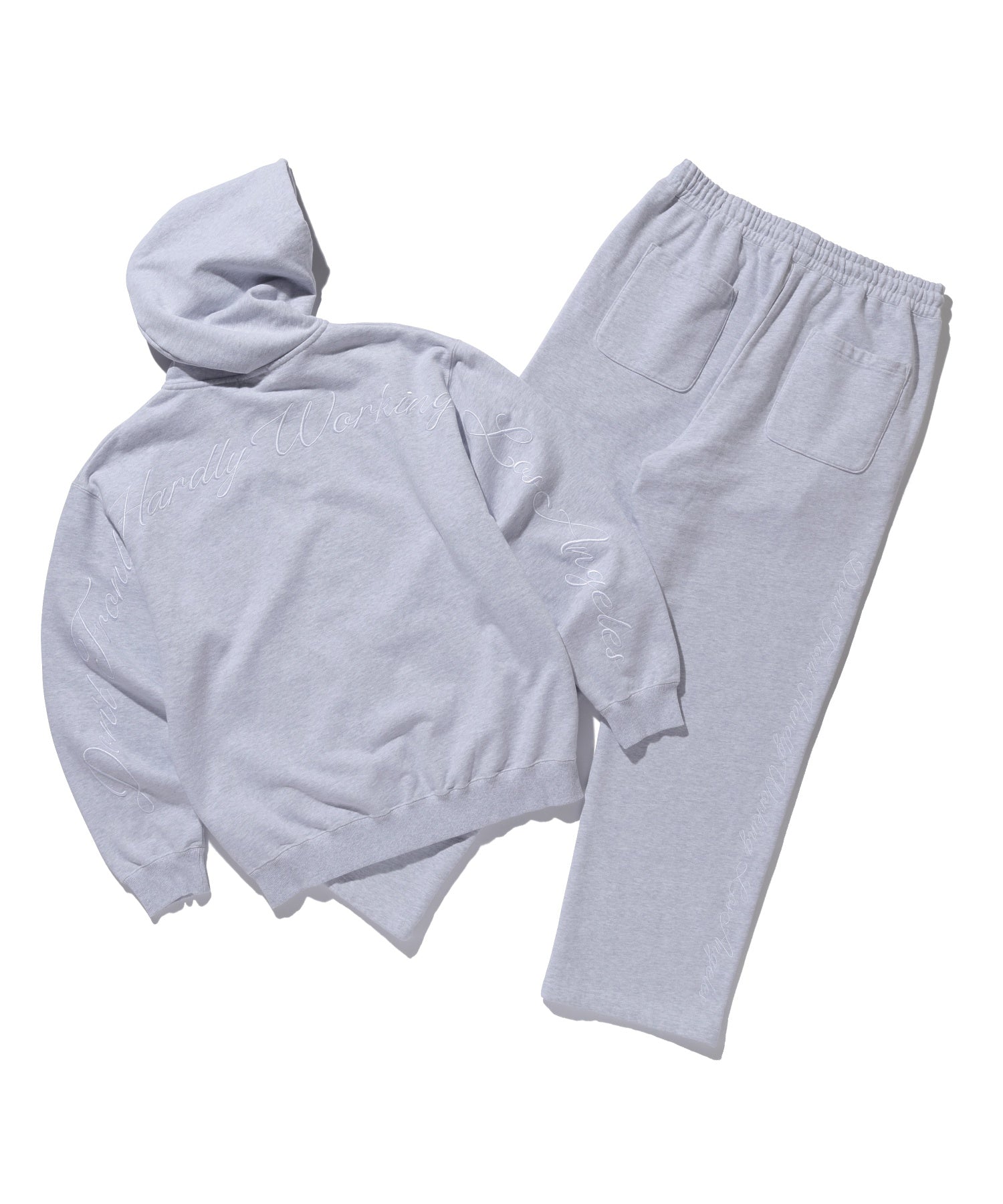 【一部WEB限定】CURSIVE WIDE SWEAT PANTS