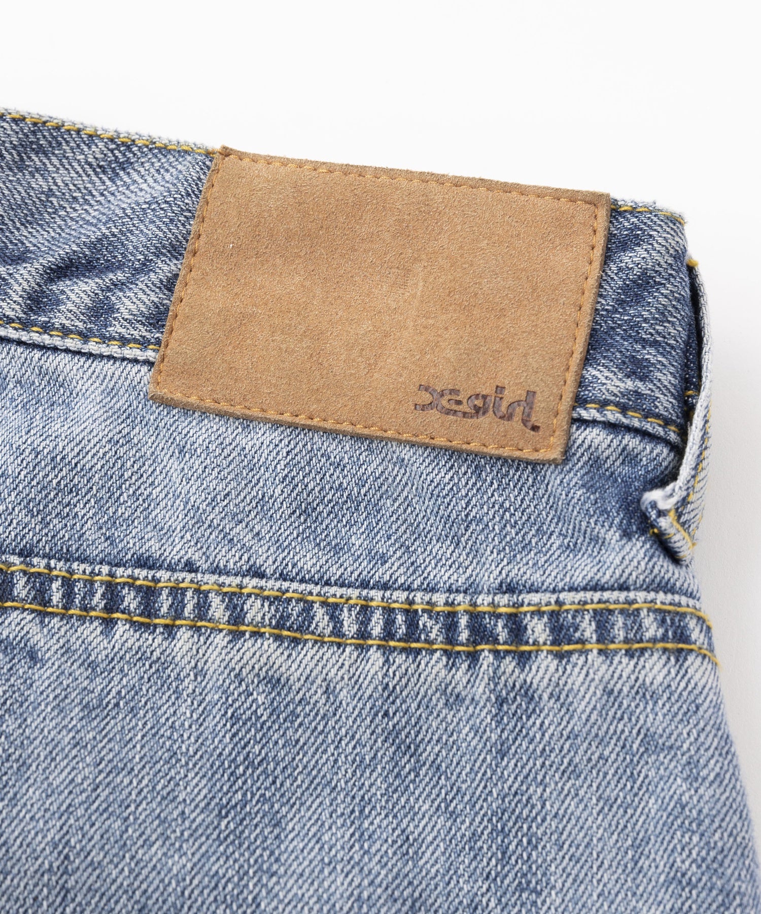 WAIST ADJUST DENIM PANTS