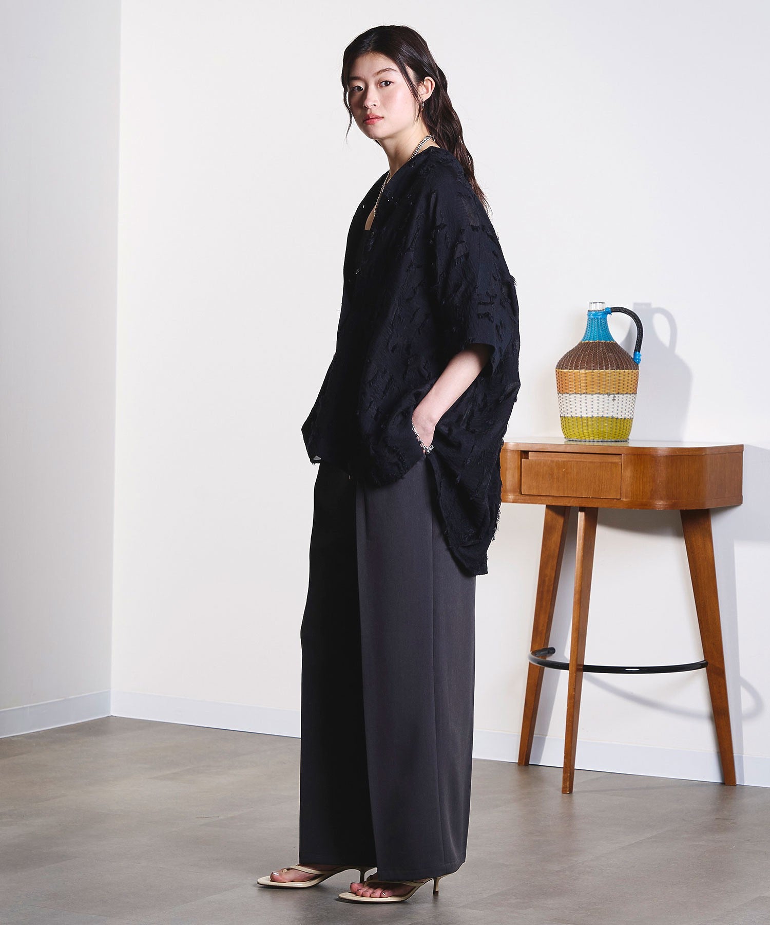 model:171cm 着用サイズ:ONE SIZE