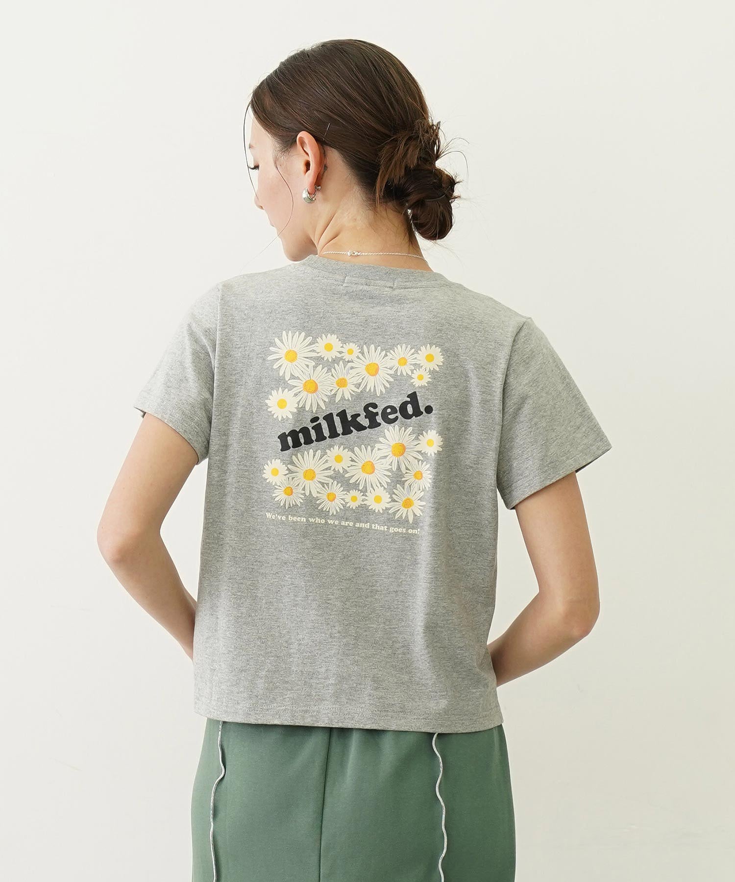 DAISY AND LOGO COMPACT S/S TEE