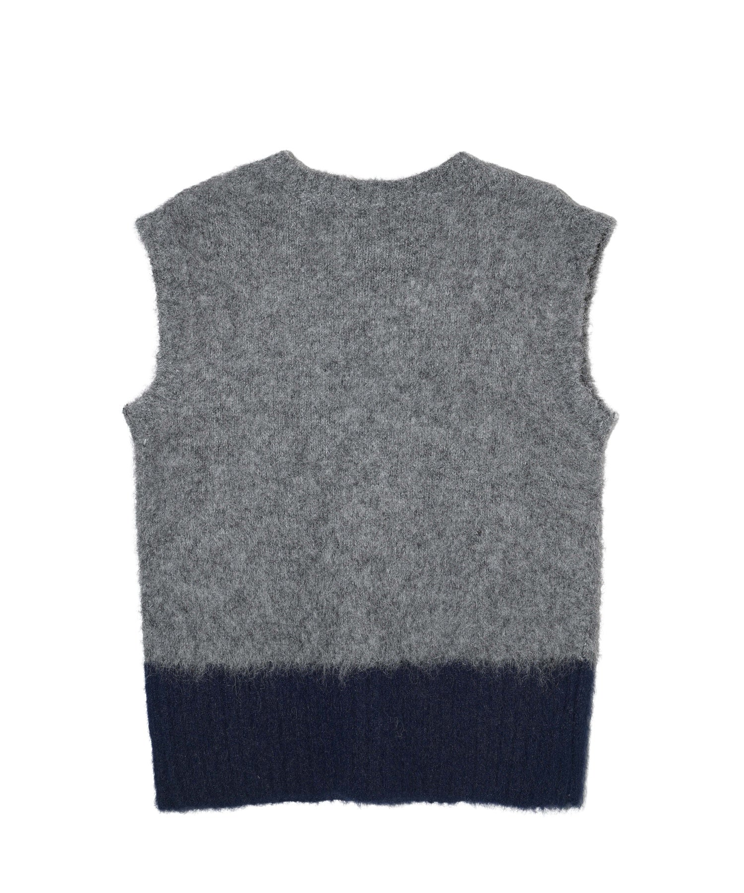 SHAGGY KNIT VEST