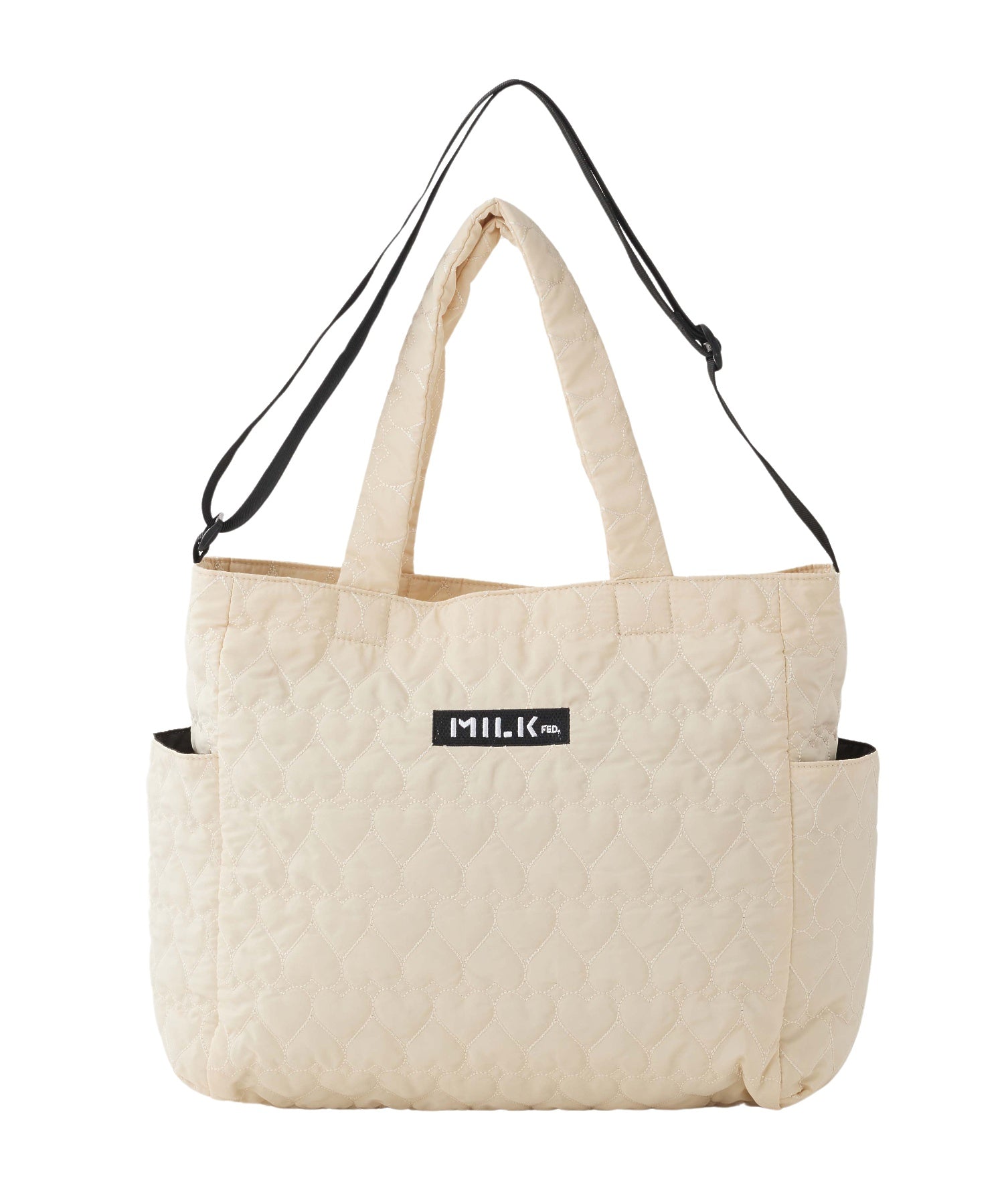 HEART QUILTED ２WAY TOTE