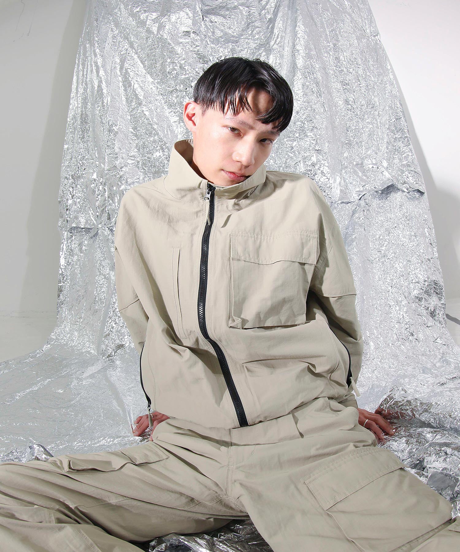 model：H183 着用サイズ：M