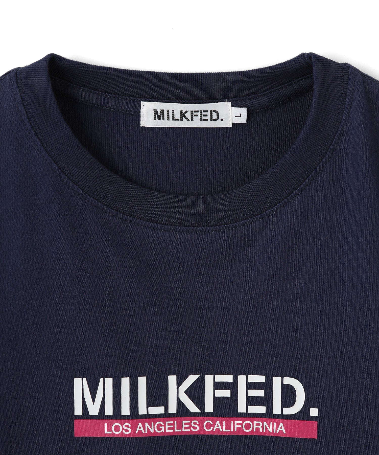 STENCIL CENTER LINE LOGO WIDE L/S TEE