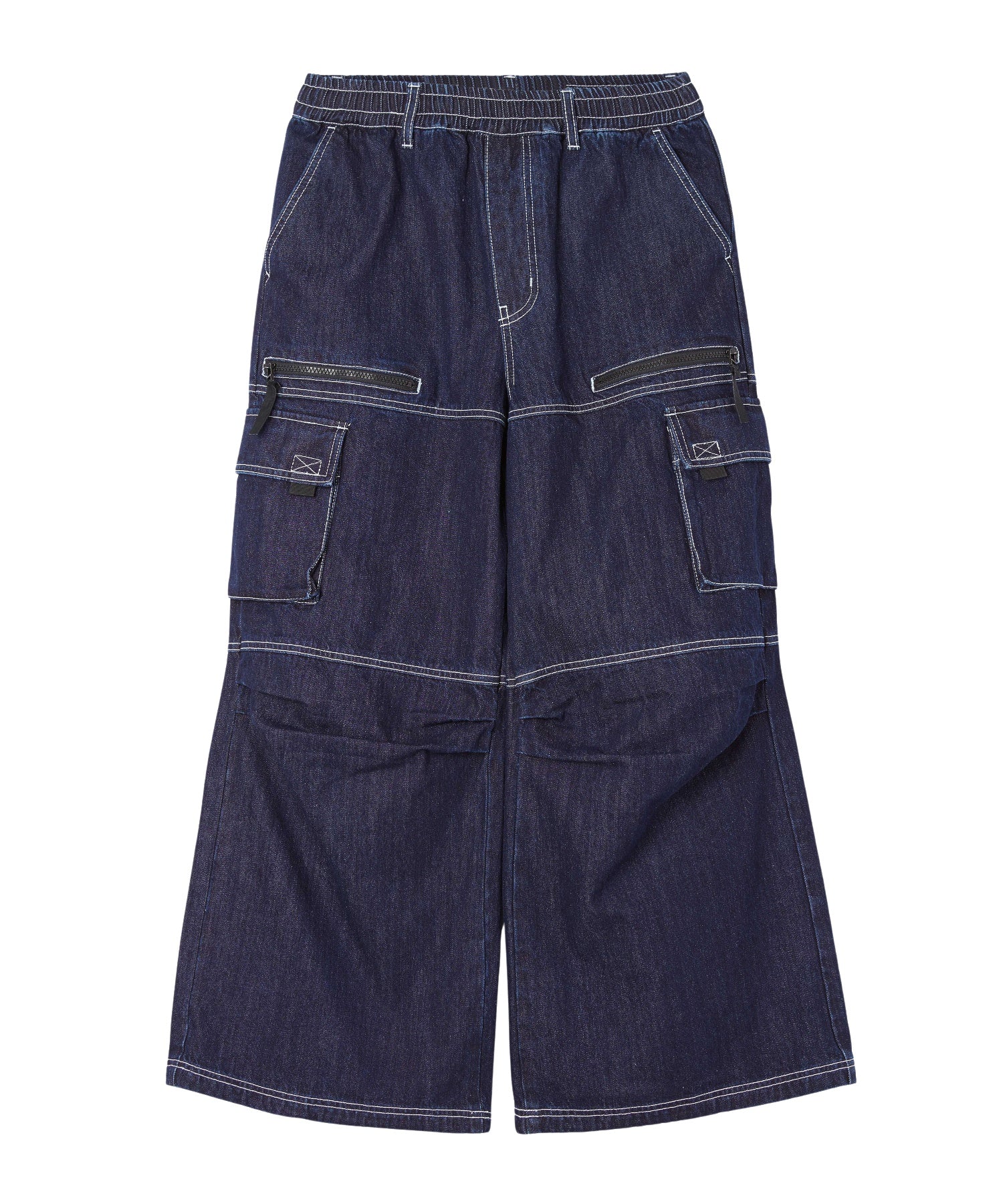 BICOLOR STITCH EASY CARGO PANTS