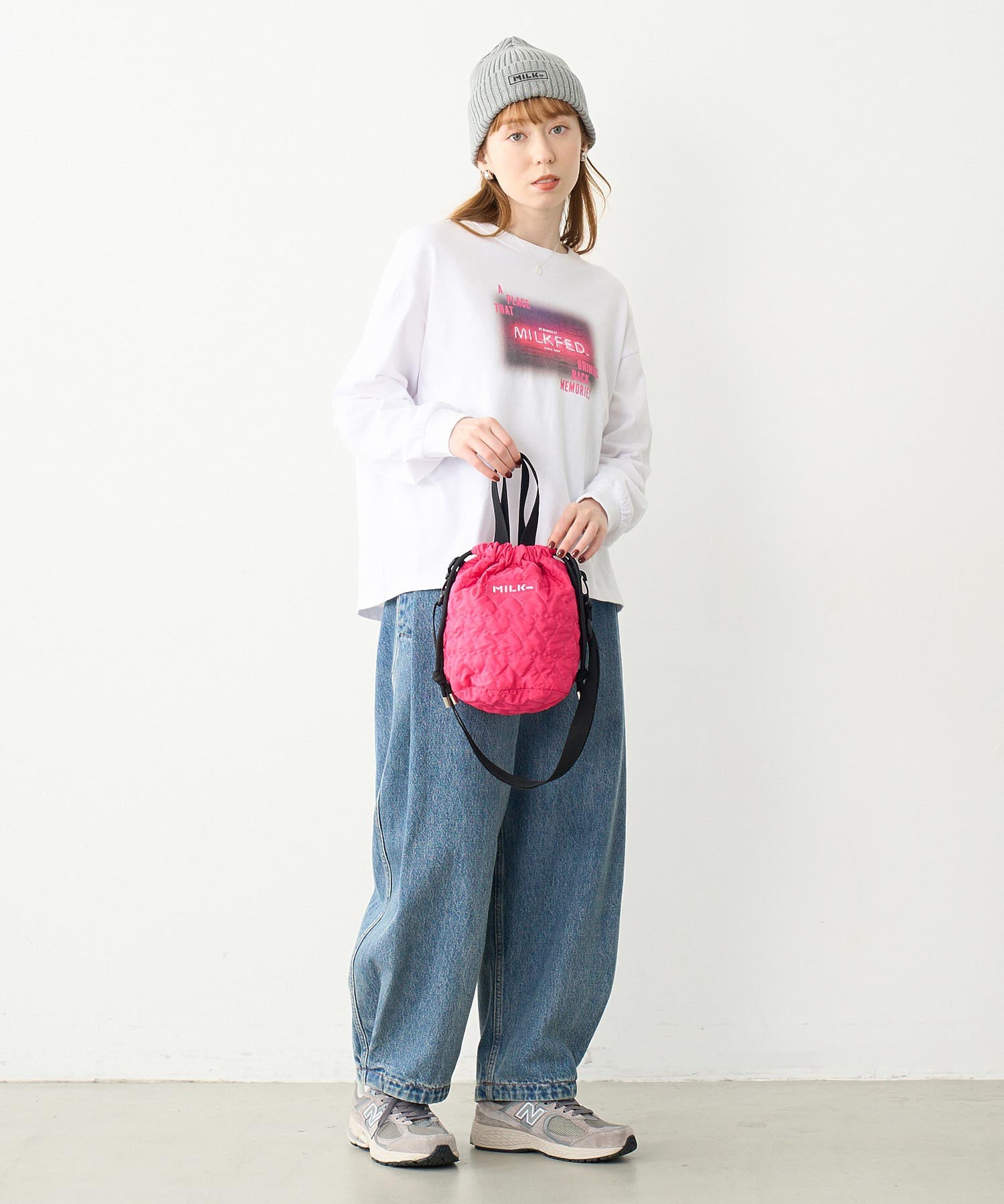 WIDE LEG BAGGY DENIM PANTS