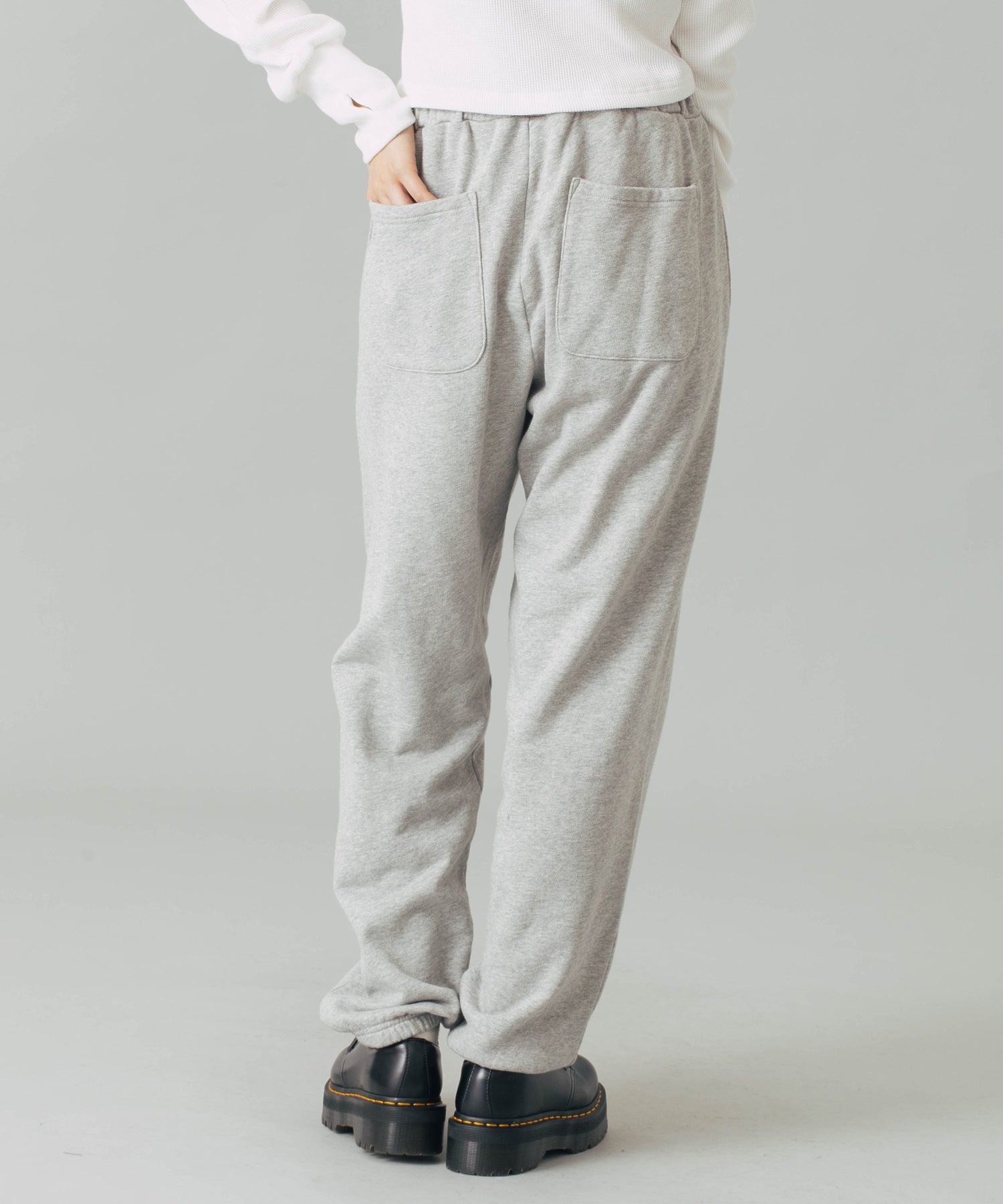 RHINESTONE STAR CURSIVE LOGO SWEAT PANTS