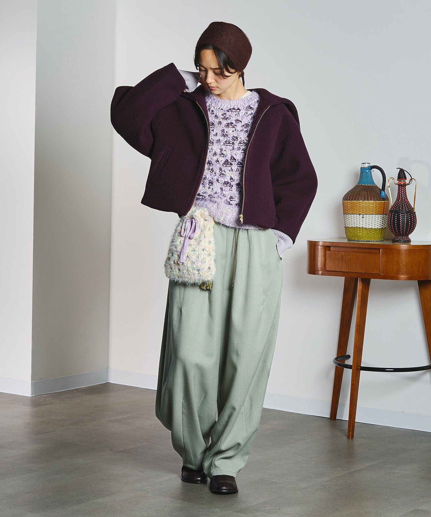 model:166cm 着用サイズ:ONE SIZE