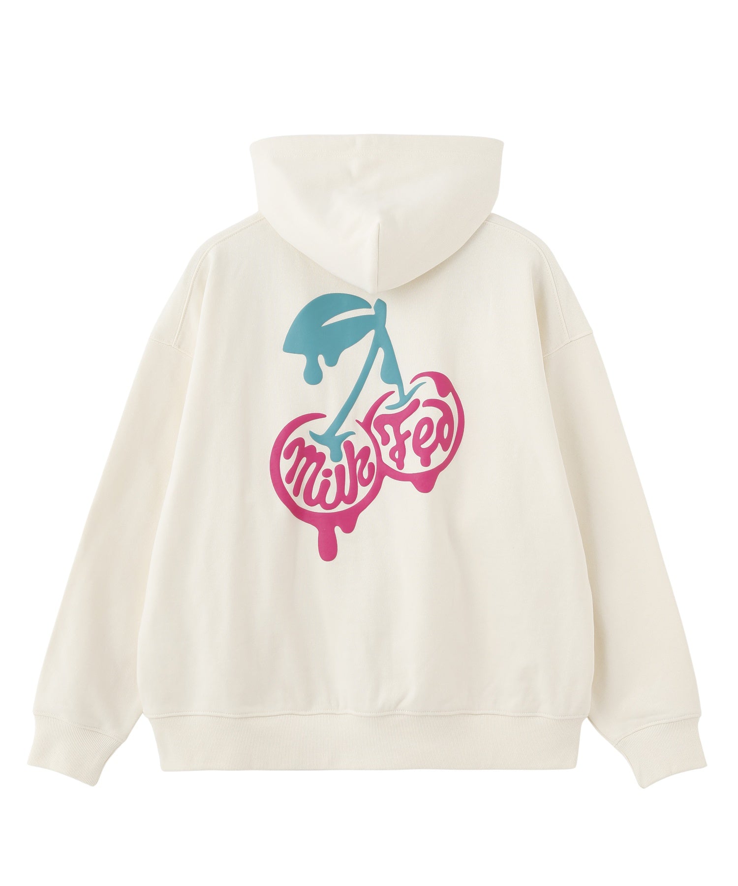 MELTY CHERRY WIDE ZIP UP HOODIE