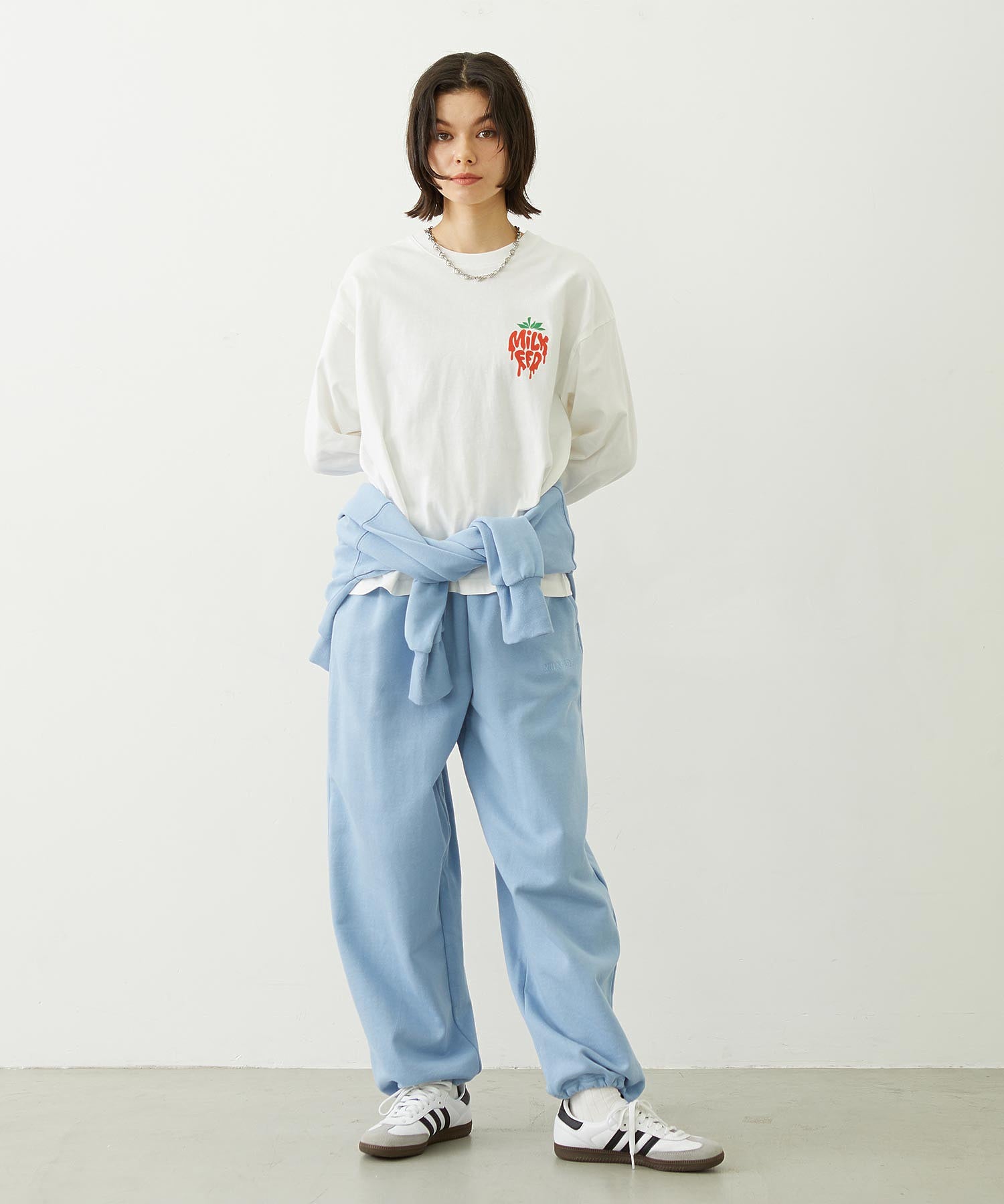 MELTY STRAWBERRY WIDE L/S TEE