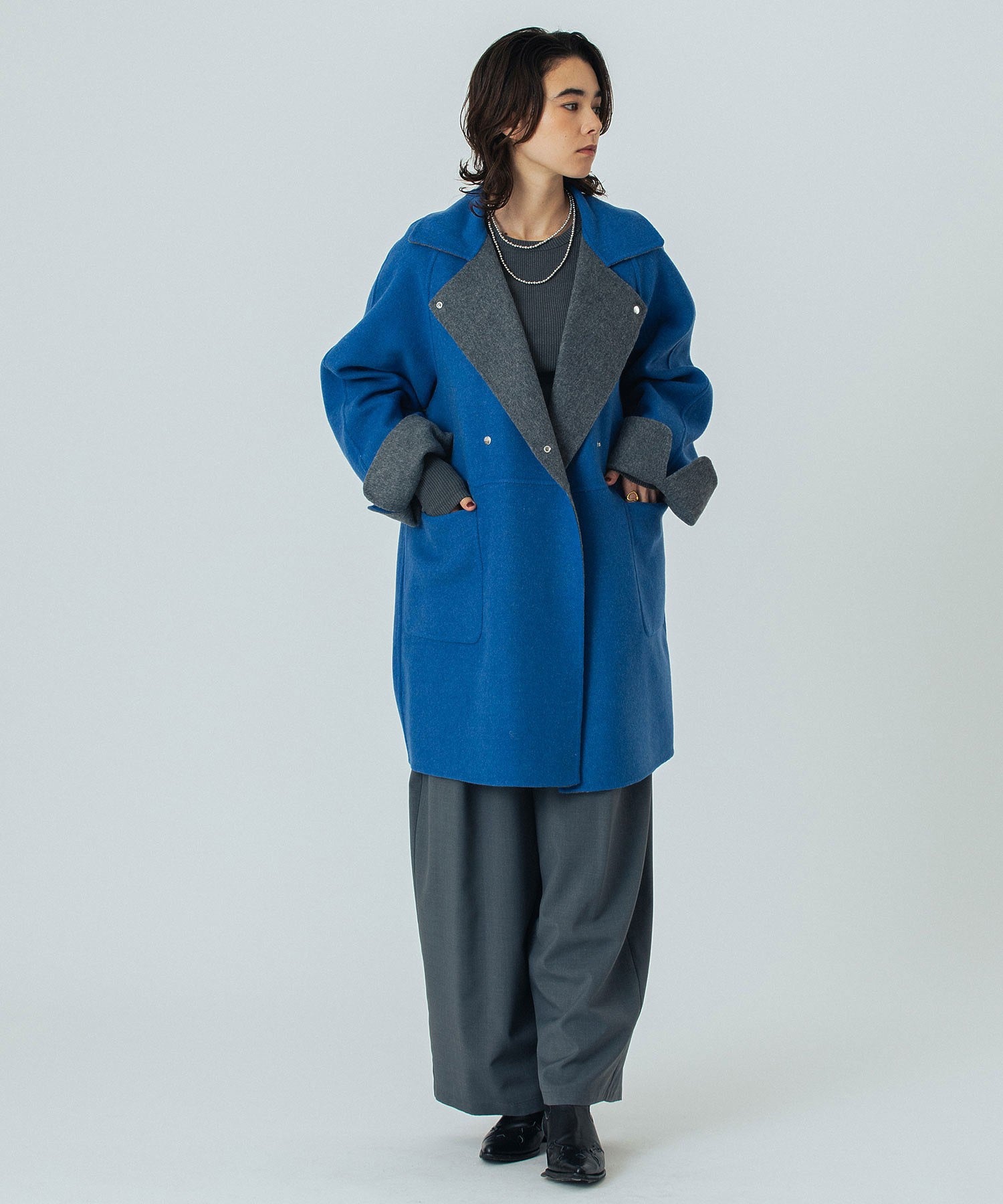 model:172cm 着用サイズ:M