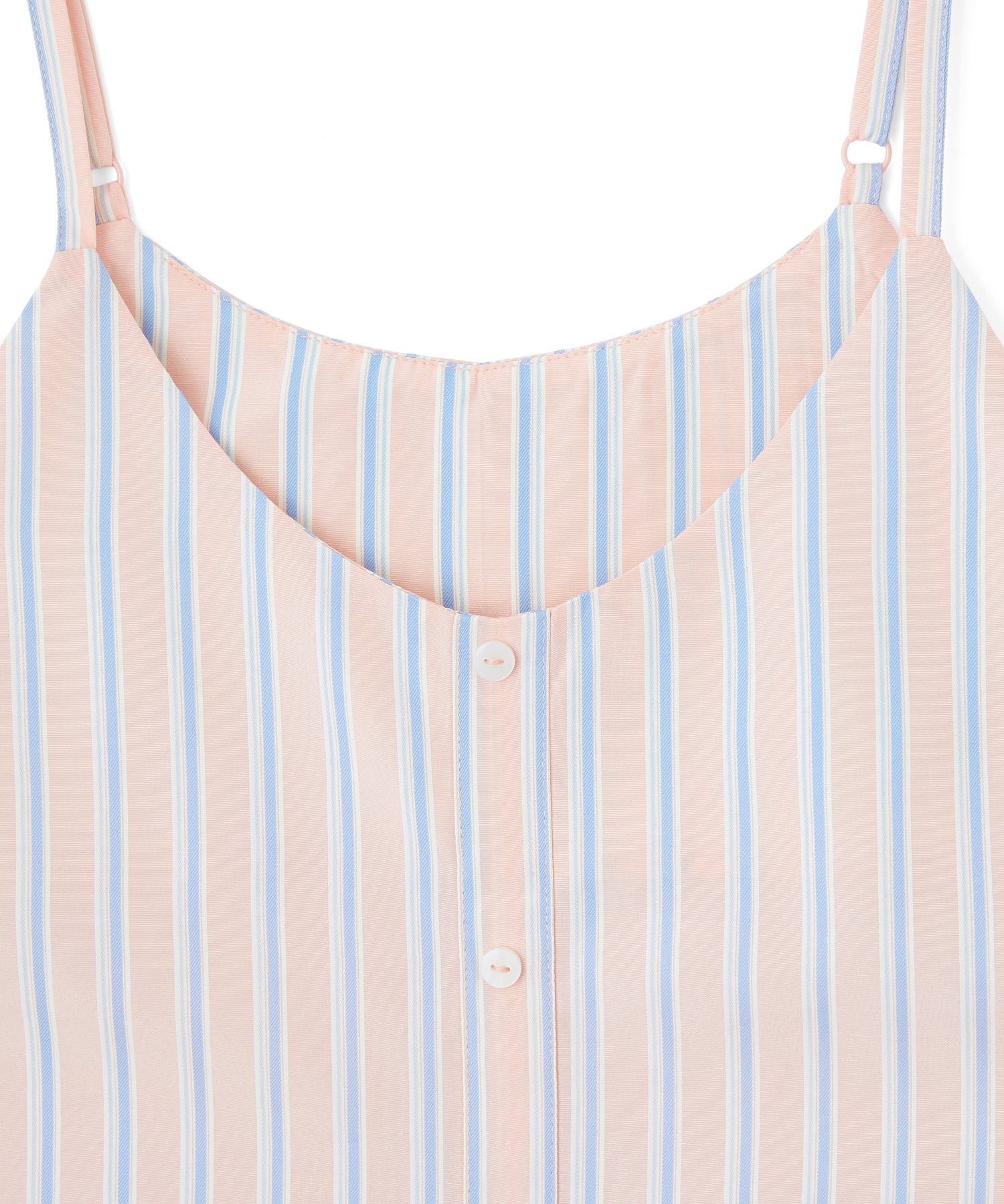 BIAS-CUT STRIPED CAMI DRESS
