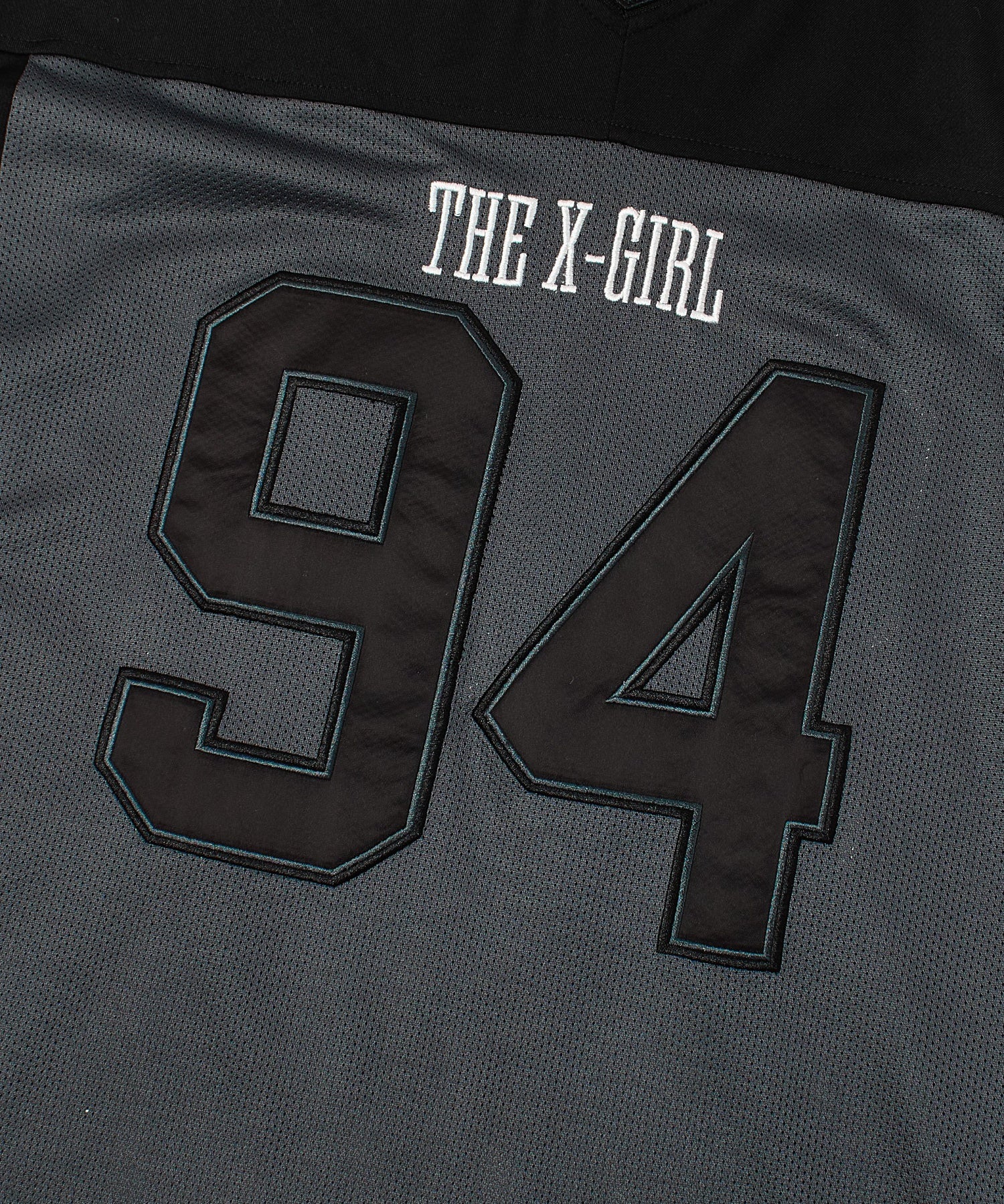 FACE LABEL FOOTBALL TEE DRESS