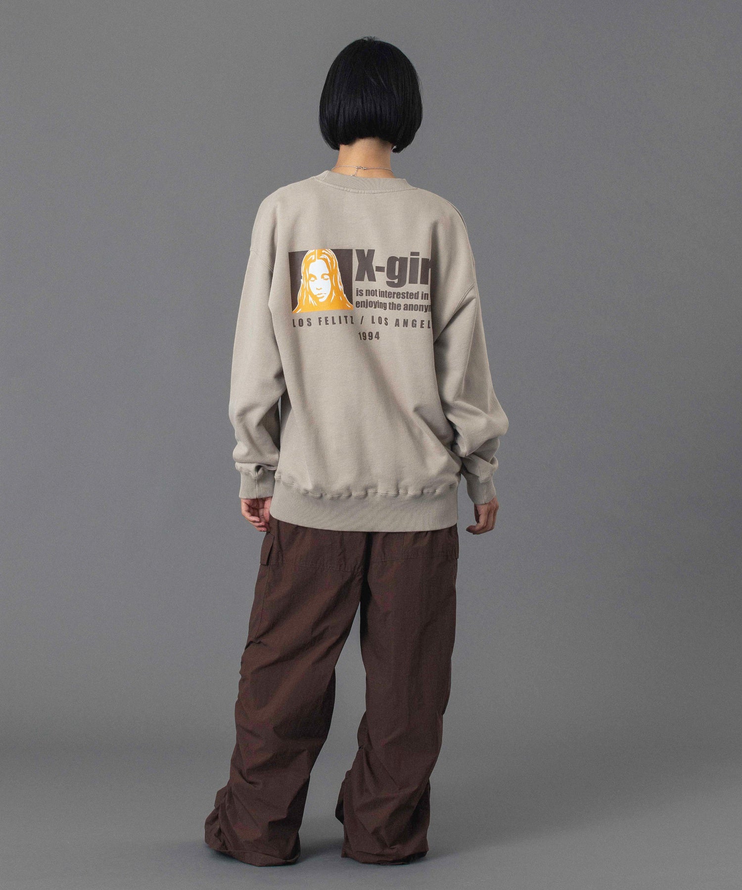 VOLUME HEM LOOSE EASY PANTS