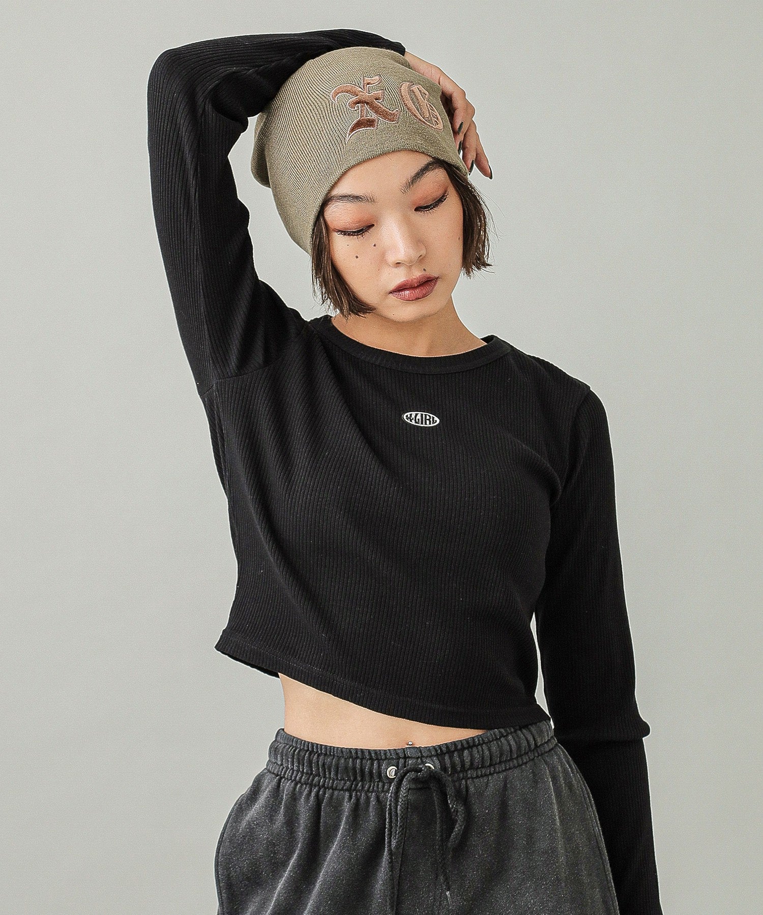 OVAL LOGO L/S TOP