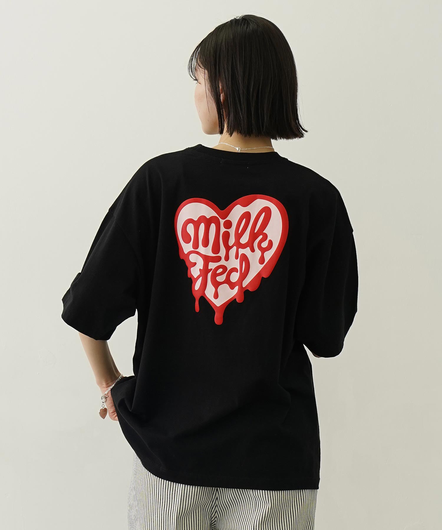 MELTY HEART FOAM PRINT WIDE S/S TEE