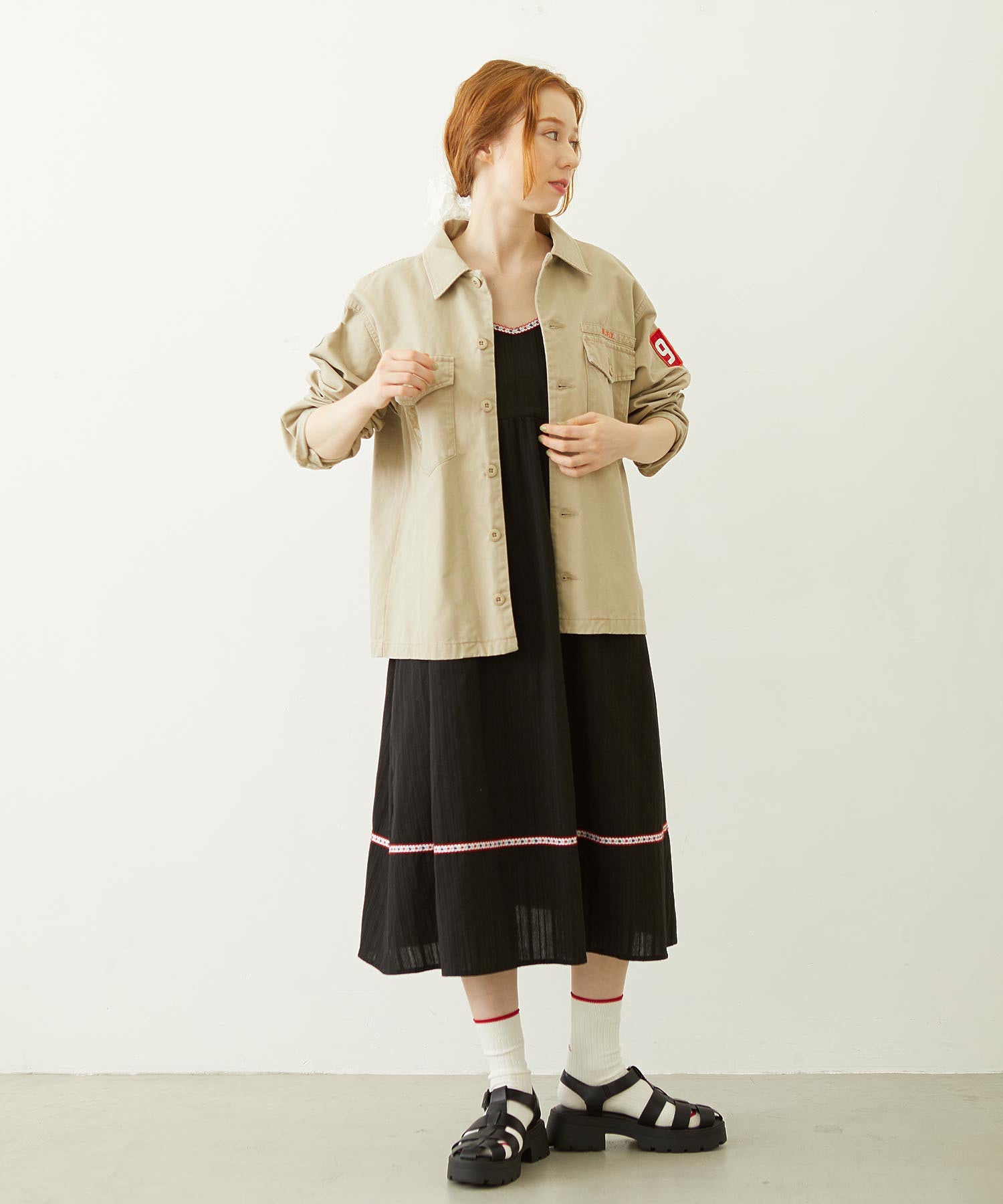 PATCHED UTILITY SHIRT