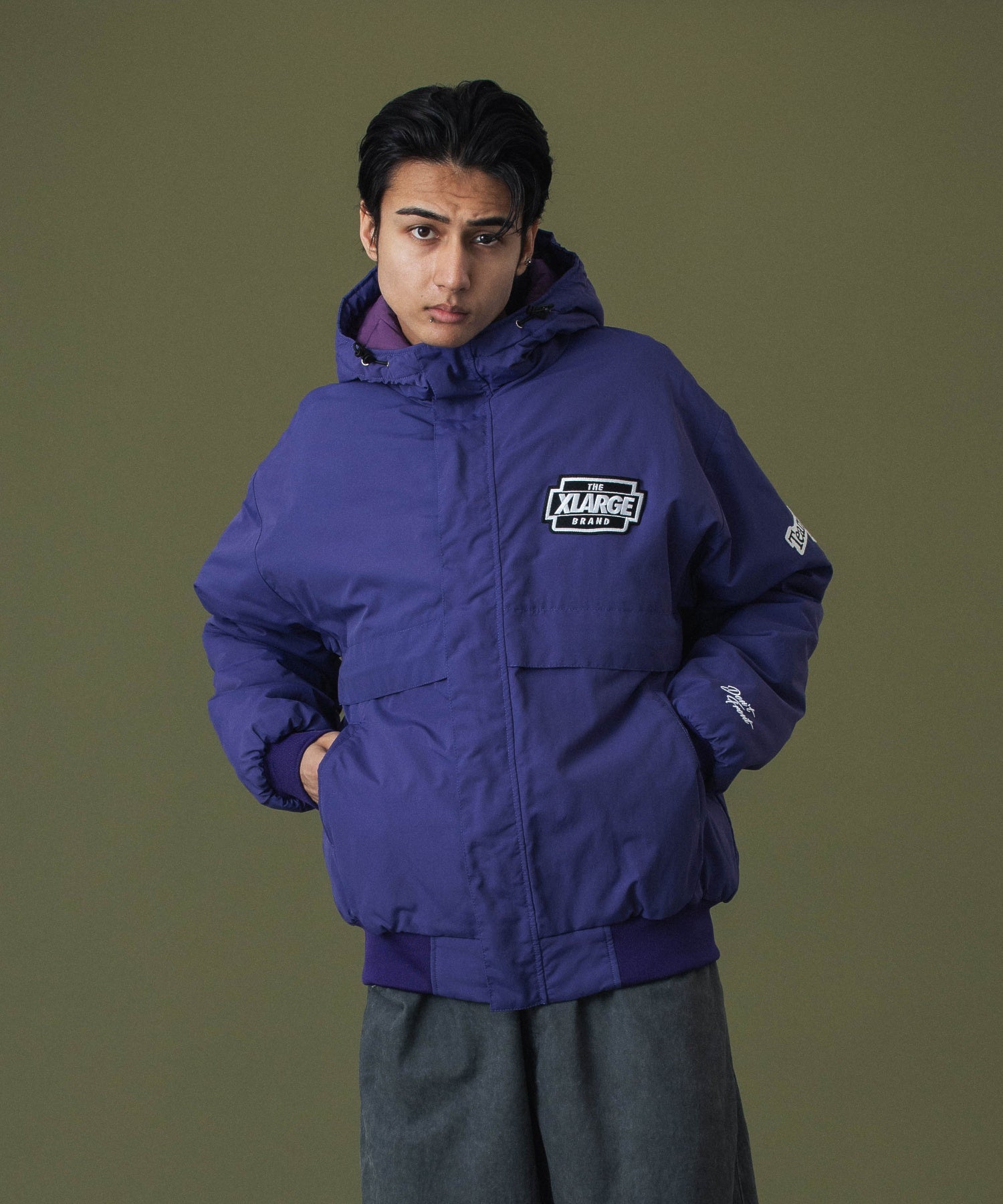 MODEL 身長183cm / 着用サイズ：Lサイズ