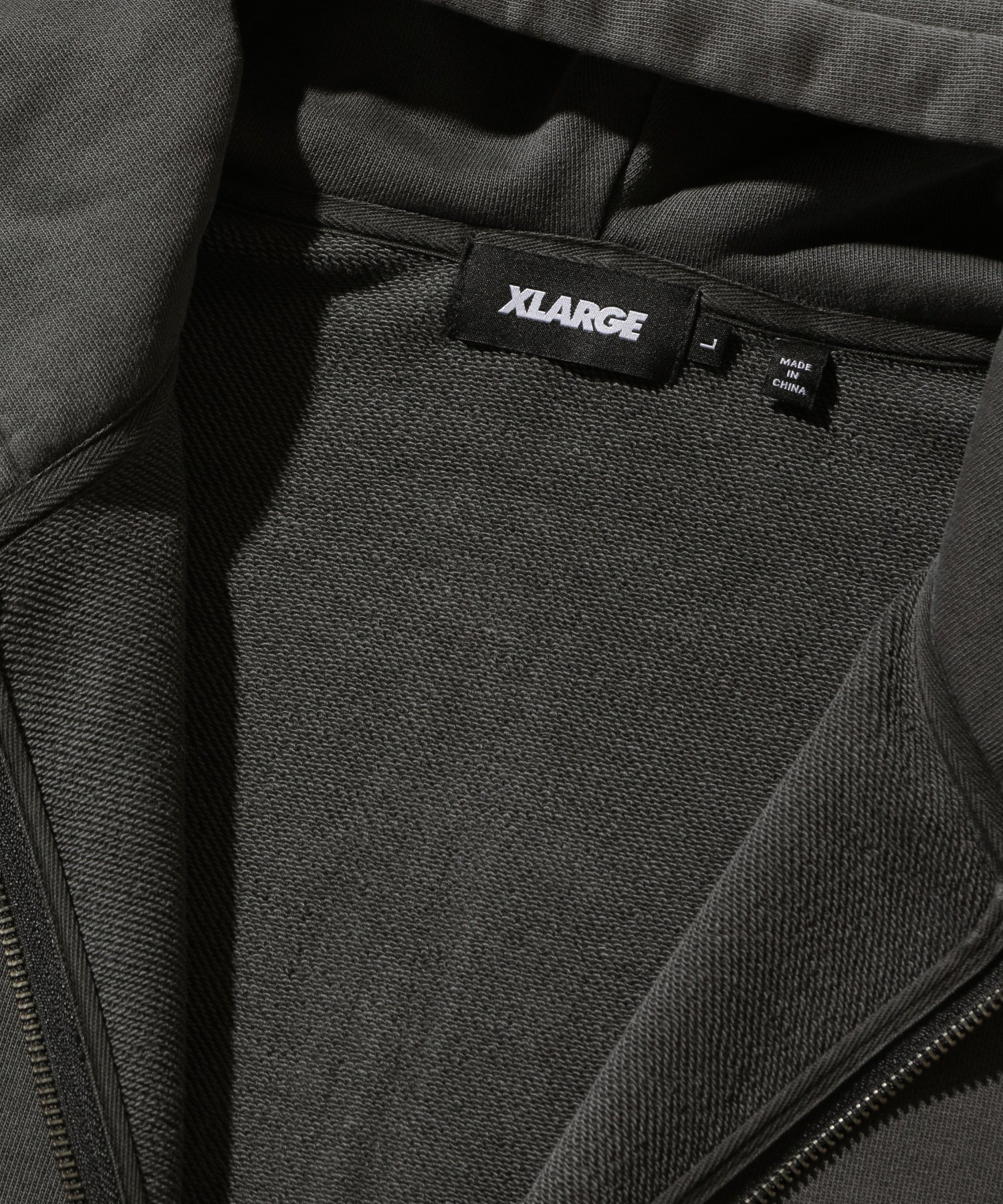 PIGMENTDYE INDY GRAB ZIP HOODED SWEAT SHIRT