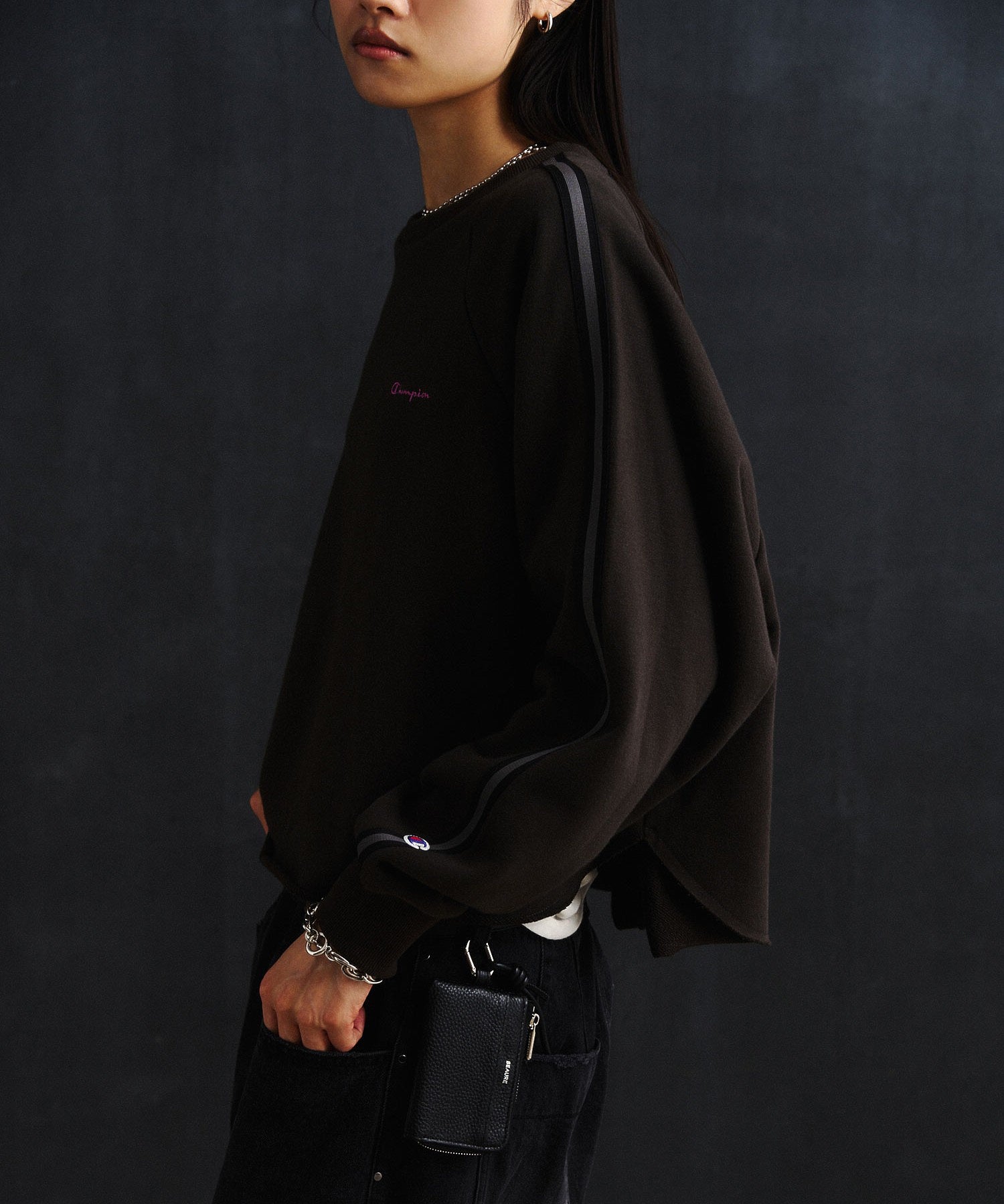 【Champion別注】SIDE LINE SWEAT