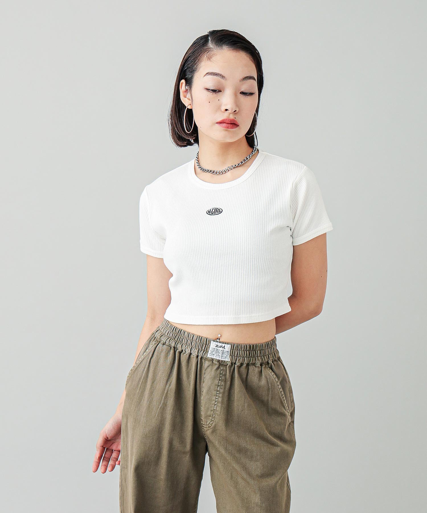 OVAL LOGO S/S TOP