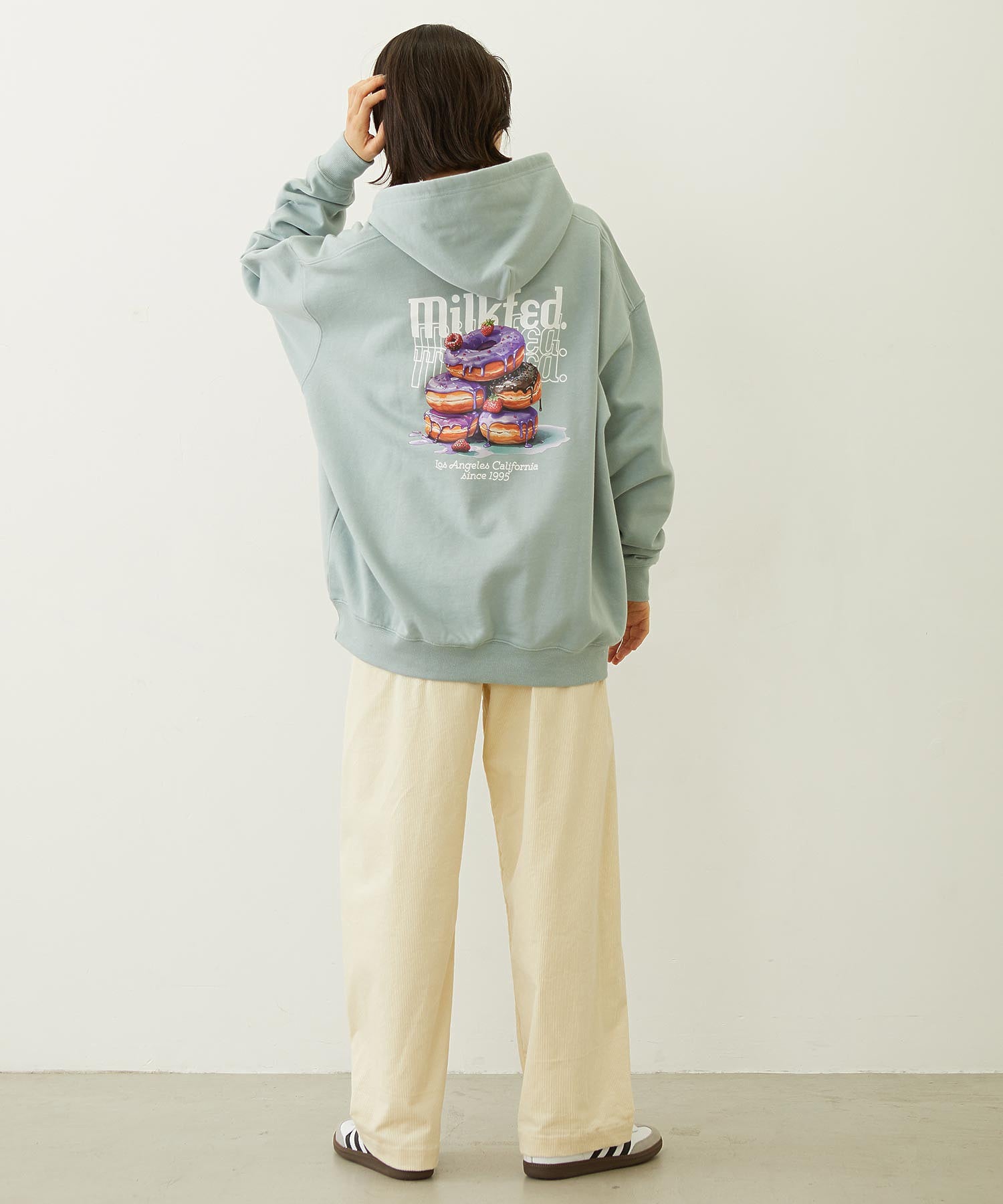 DONUTS LOGO SWEAT HOODIE