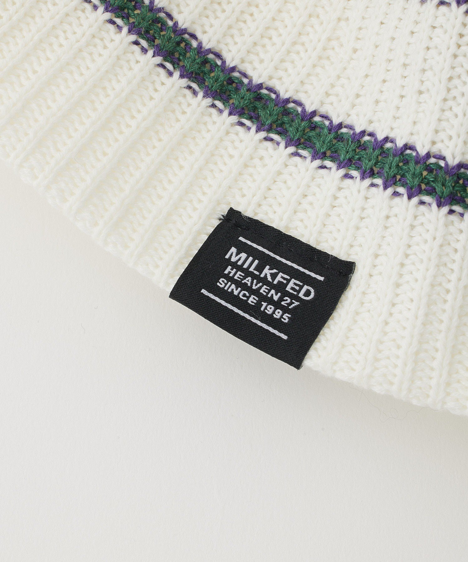 STRIPE KNIT HAT