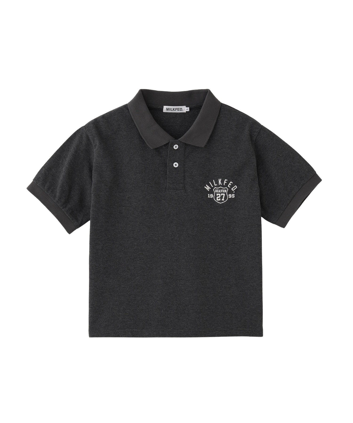 EMBLEM EMBROIDERED POLO SHIRT