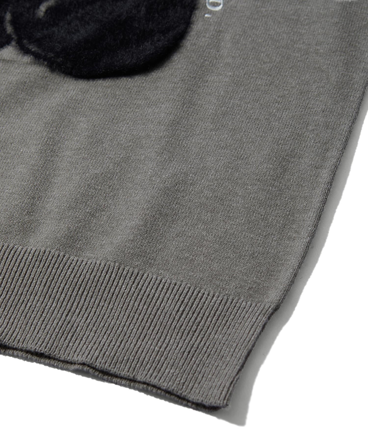 CHERRY LOGO KNIT TOP