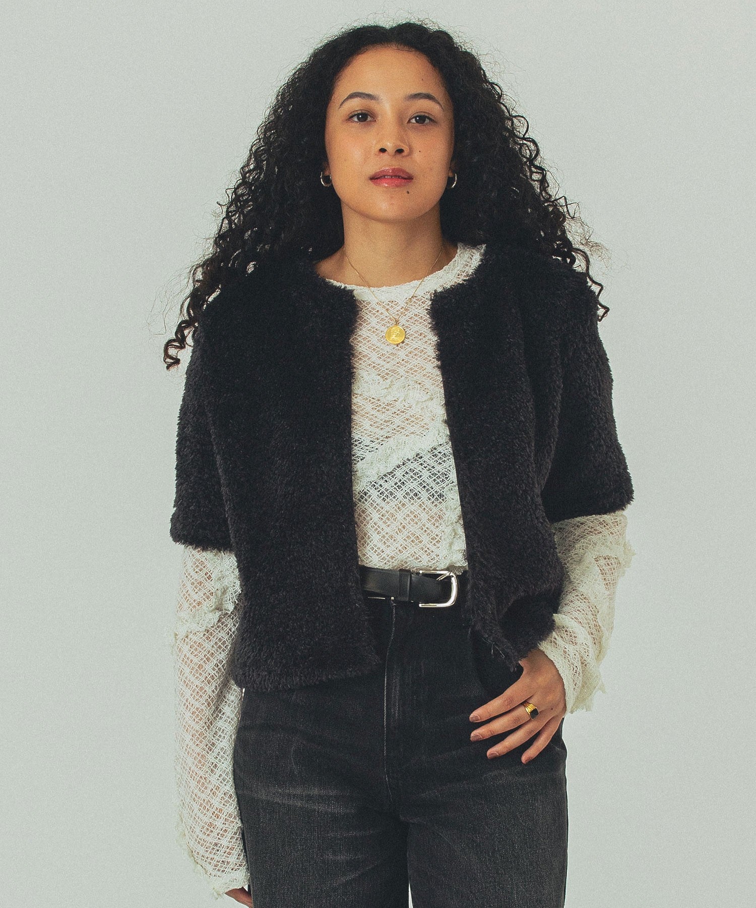 model:168cm 着用サイズ:ONE SIZE