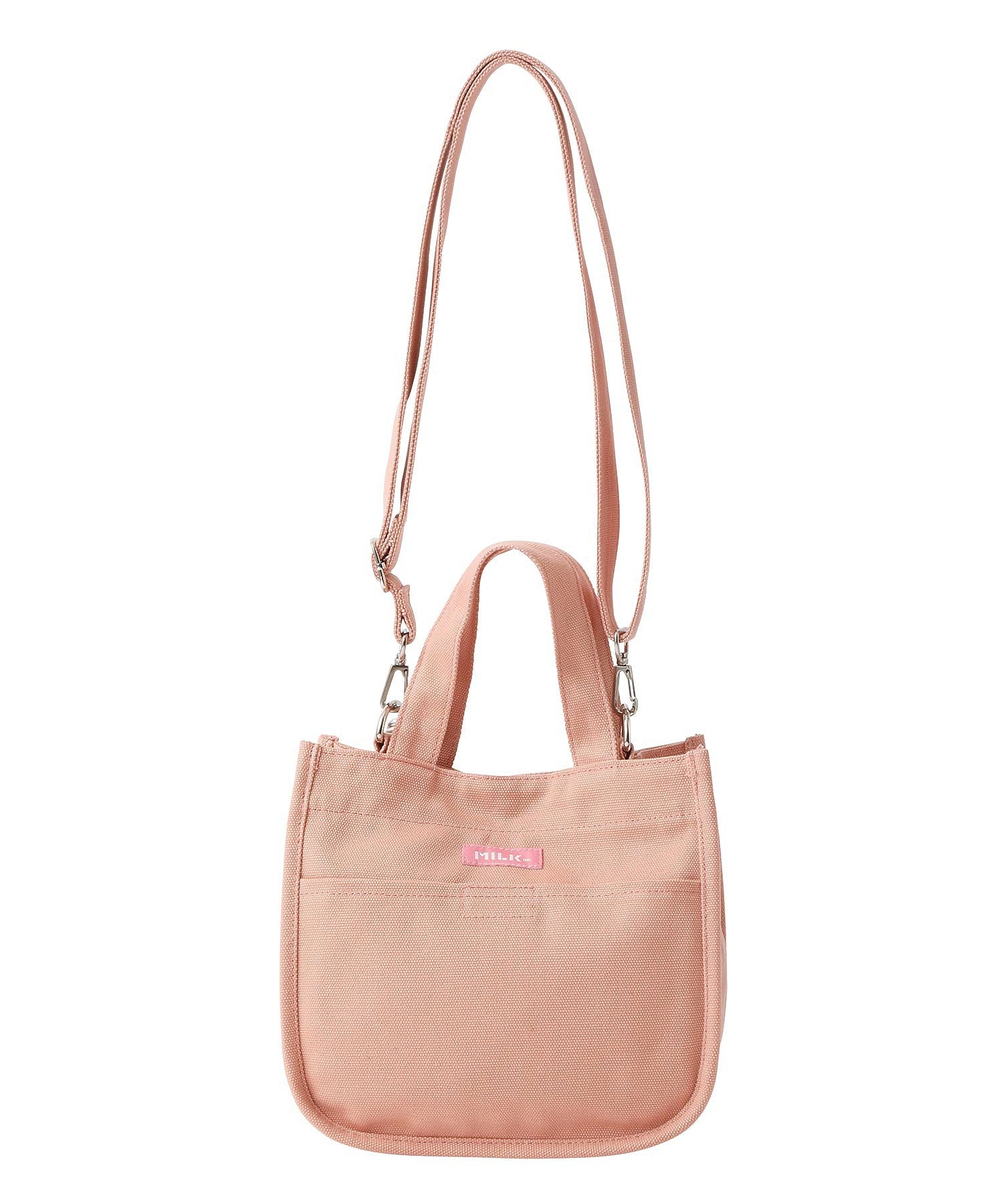 EMBROIDERED BAR MINI SHOULDER BAG W/STRAP MILKFED.