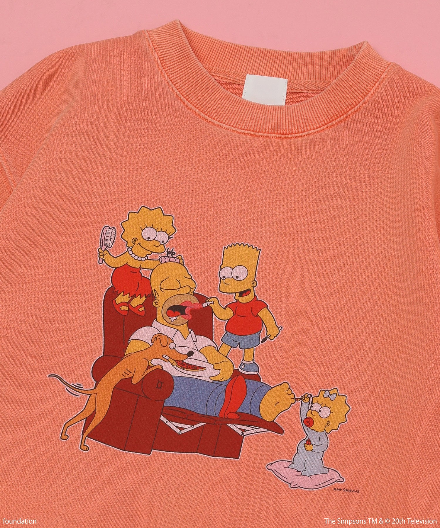 THE SIMPSONS / CROPPED SWEAT
