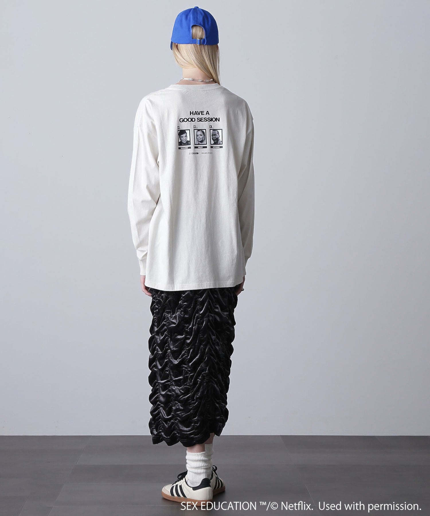 Netflix Series ‘SEX EDUCATION’ × ROSE BUD/PHOTO BACK PRINT TEE