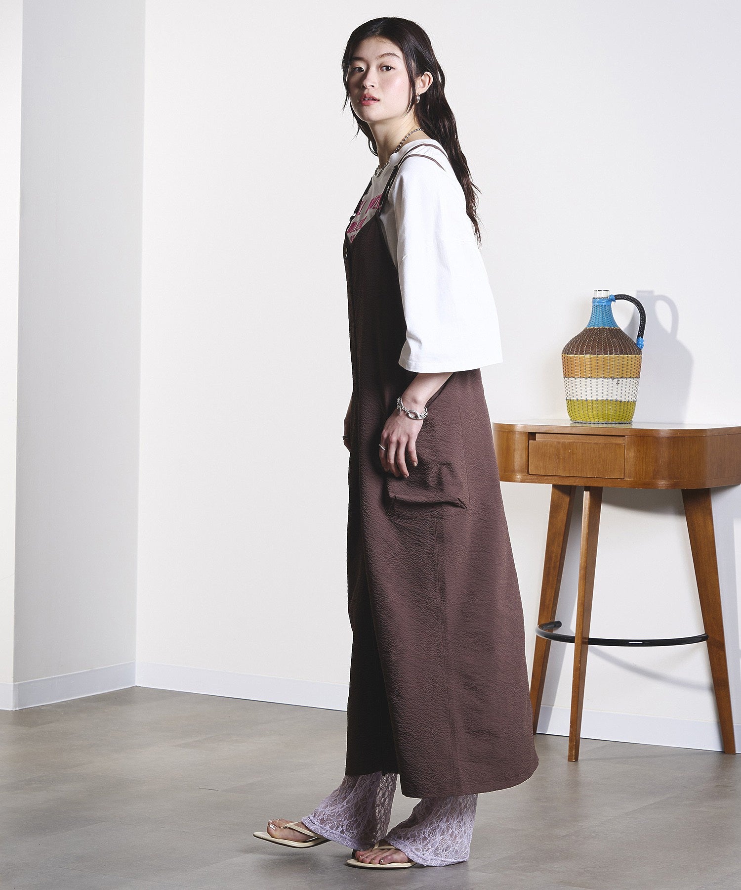 model:171cm 着用サイズ:ONE SIZE
