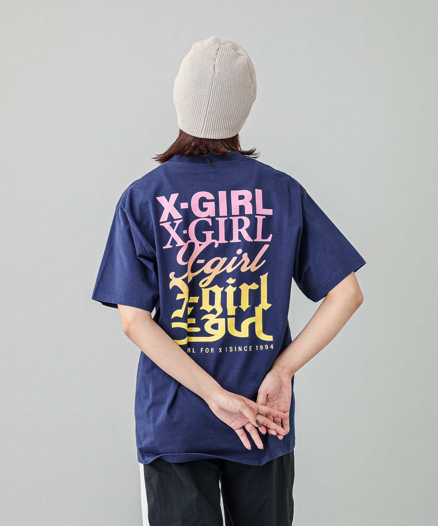 X-girl VARIOUS LOGOS S/S TEE