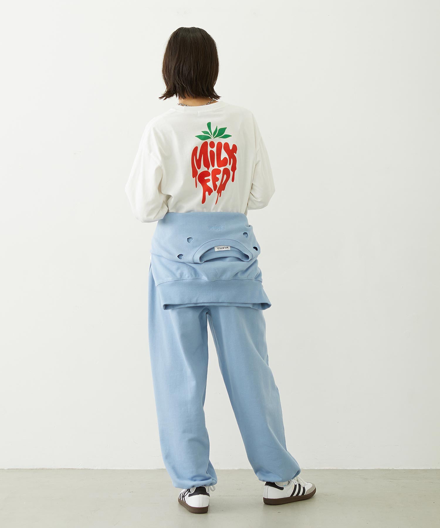 MELTY STRAWBERRY WIDE L/S TEE